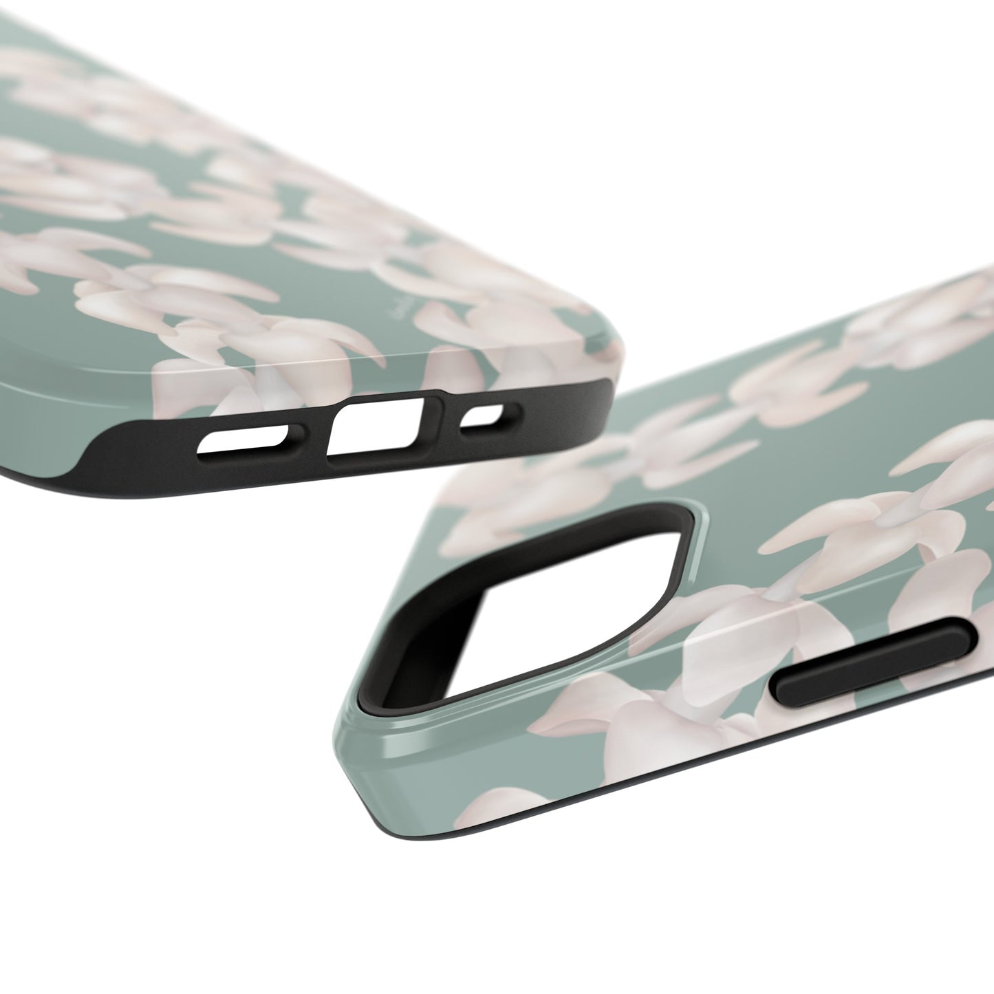 Puakenikeni Lei Blushing (Light Green)