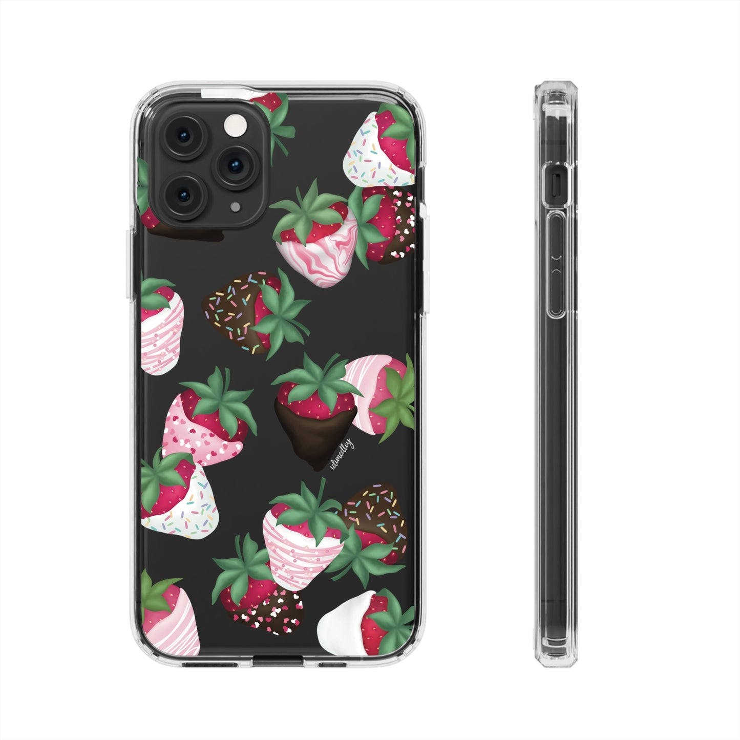 Chocolate Dipped Strawberries CLEAR Case