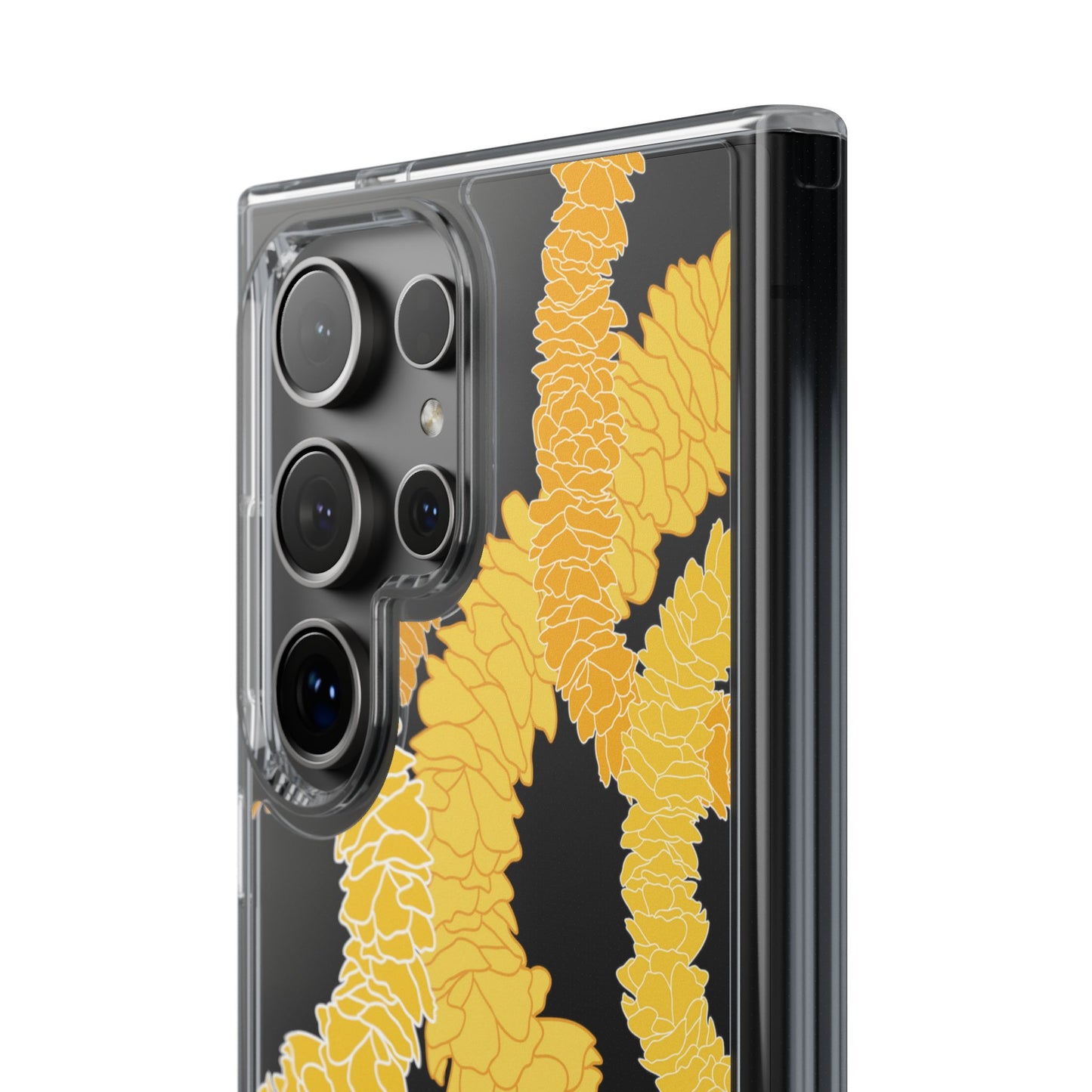 Ilima Flower Lei CLEAR Case