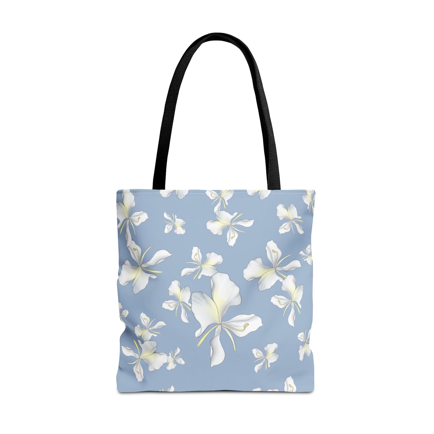 Tote bag- Awapuhi Falling (Cyan)