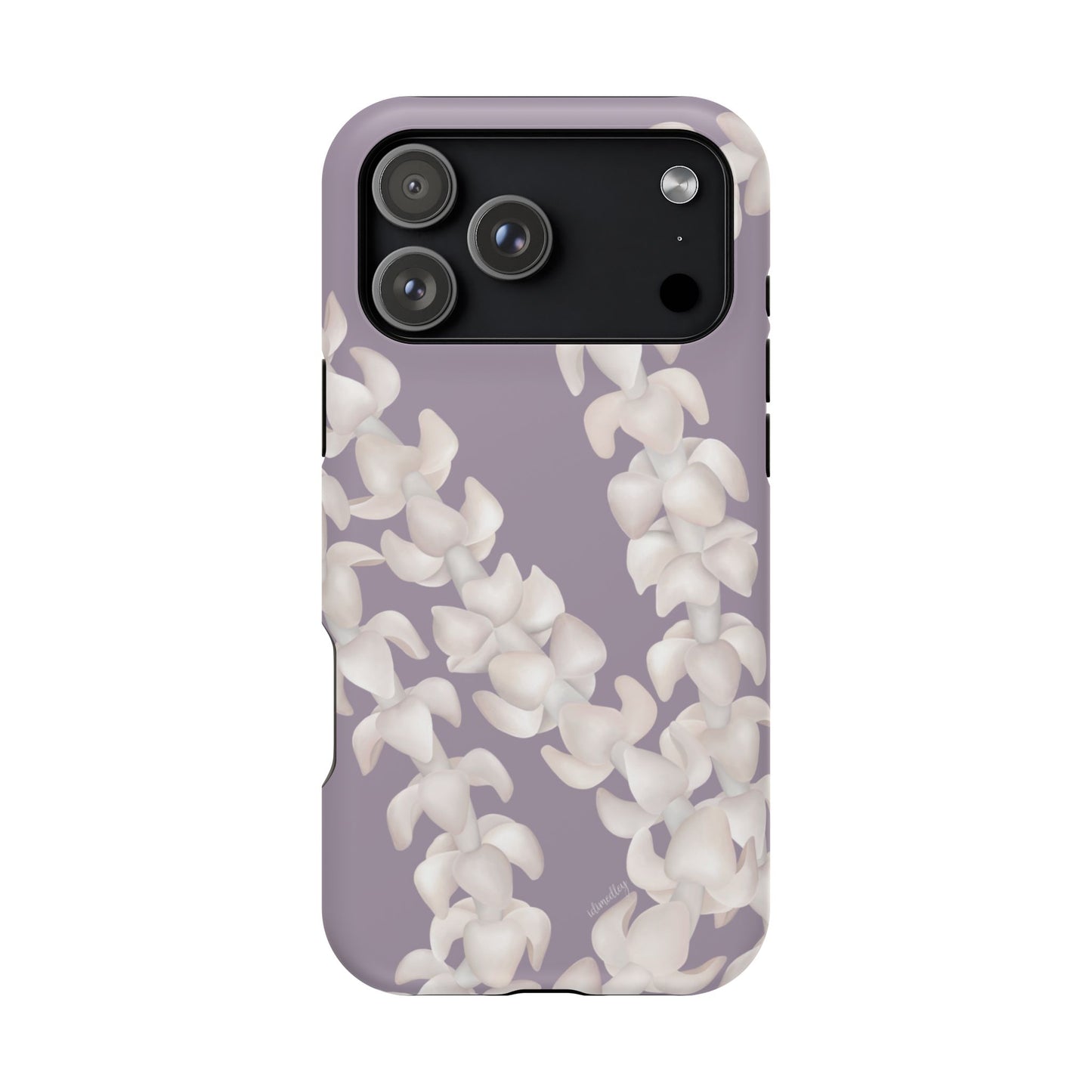 Puakenikeni Lei Blushing (Lavendar)