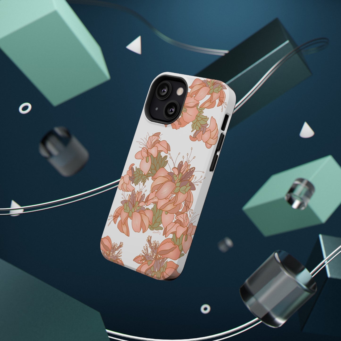 Wili Wili Flowers (White)