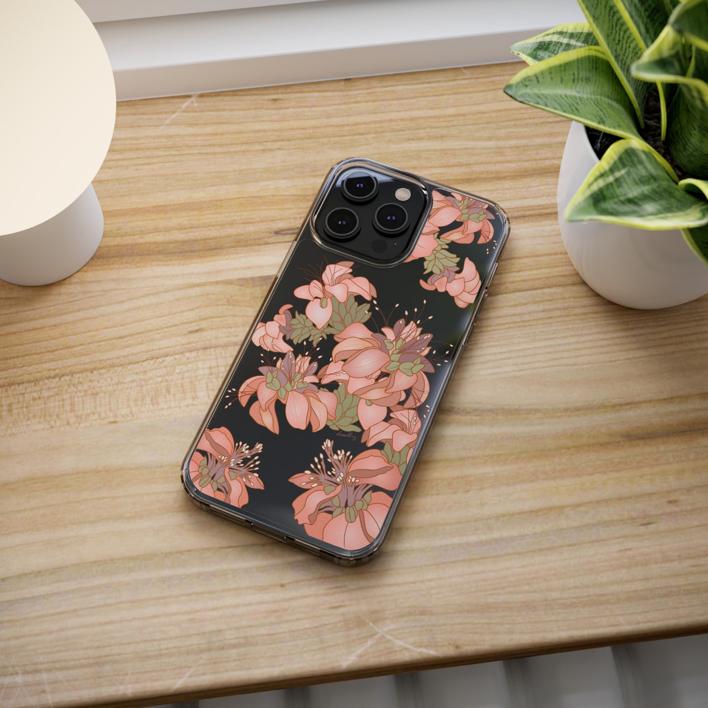 Wili Wili Flowers CLEAR Case