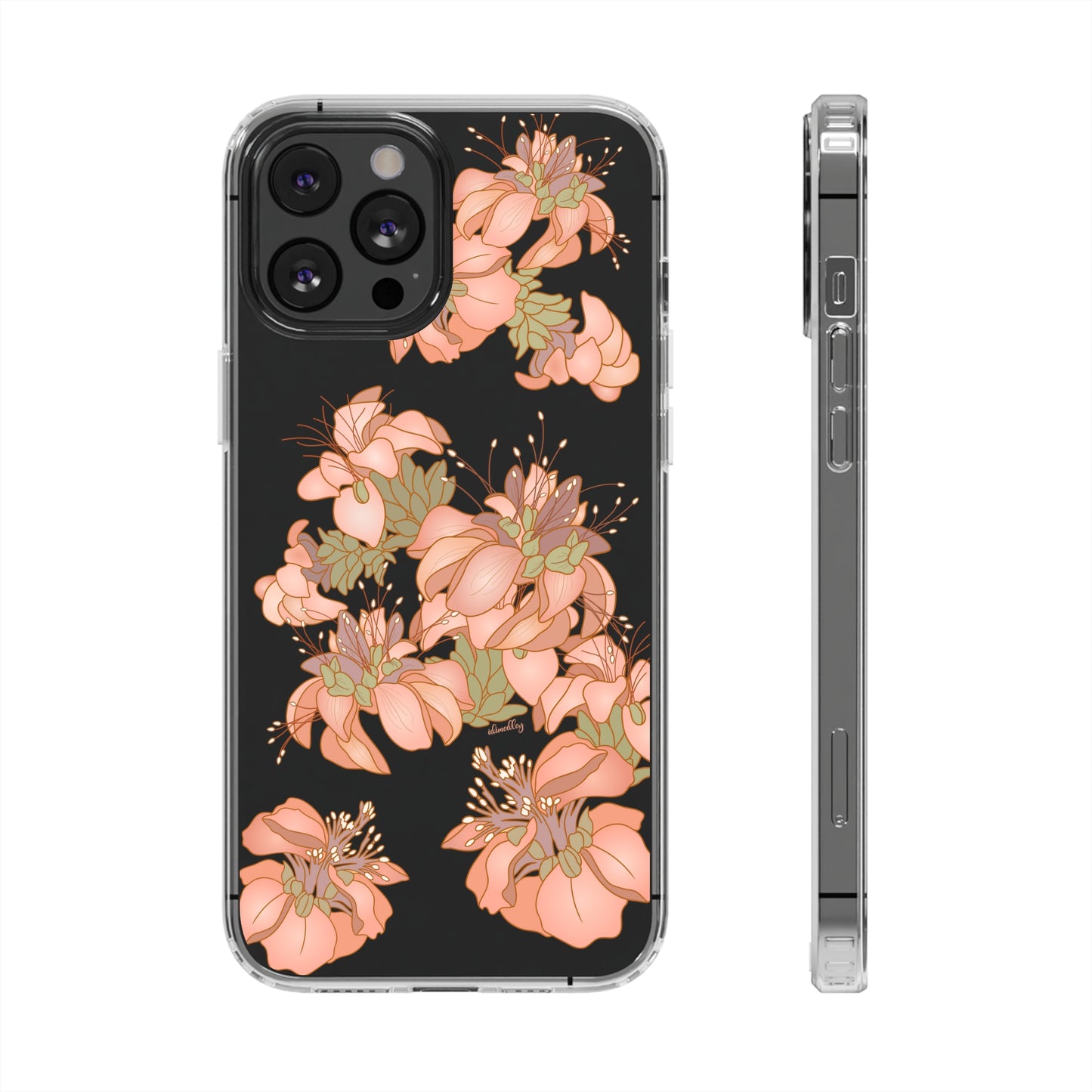 Wili Wili Flowers CLEAR Case