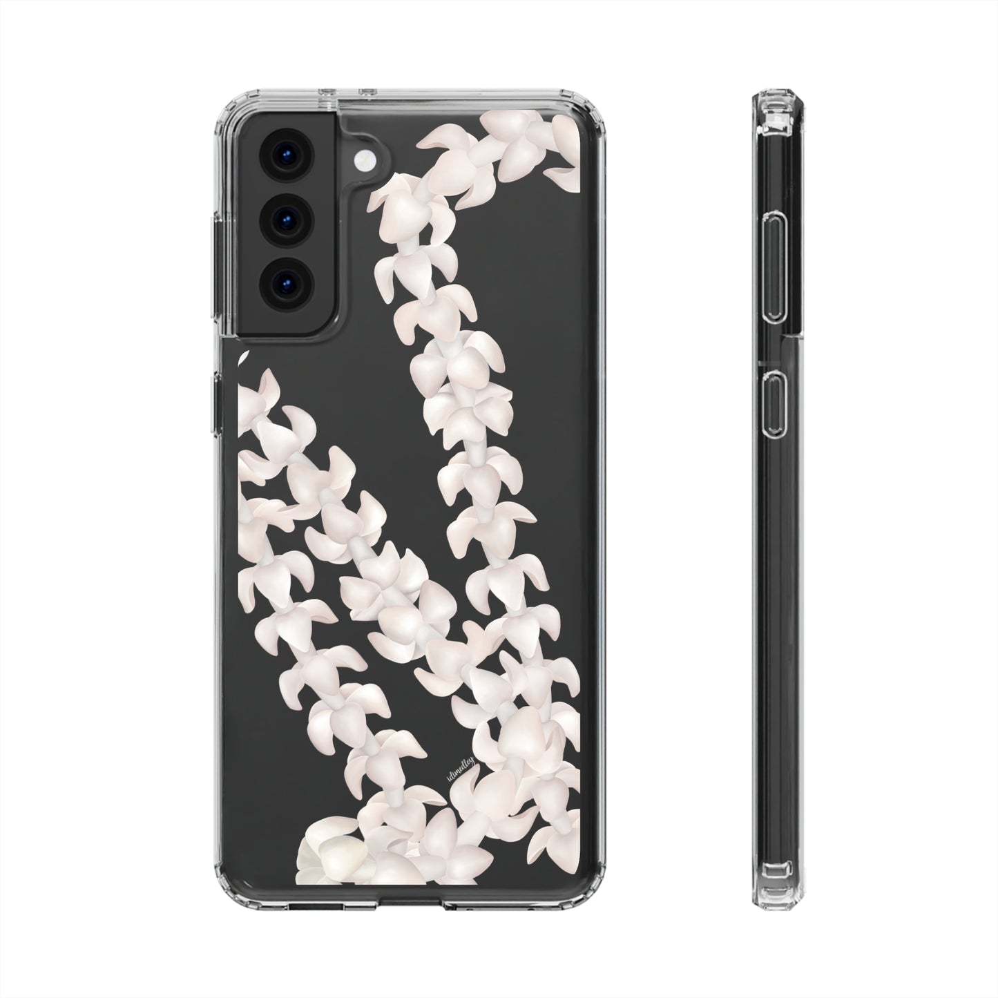 Puakenikeni Lei (Blush Pink) CLEAR Case