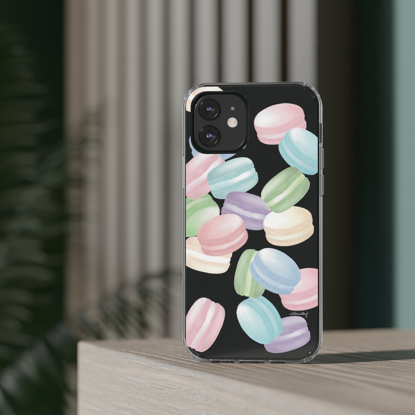 Macaron Rainbows CLEAR Case