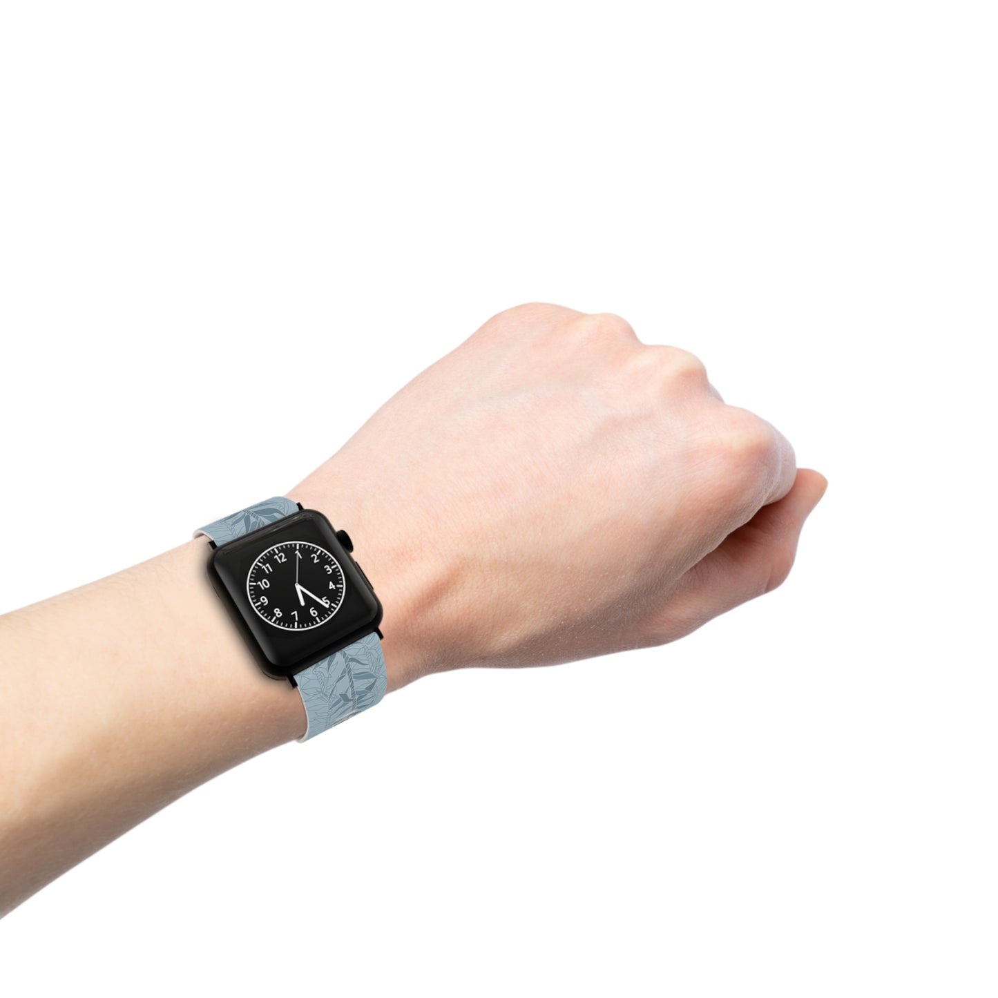 Watch Band for Apple Watch- Ti Leaf Lucky Leis (Steel Blue)