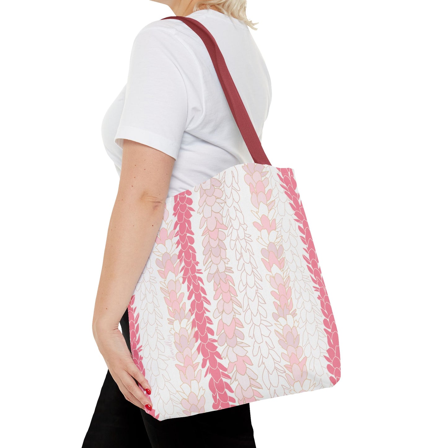 Tote Bag- Pakalana Stringing Pink