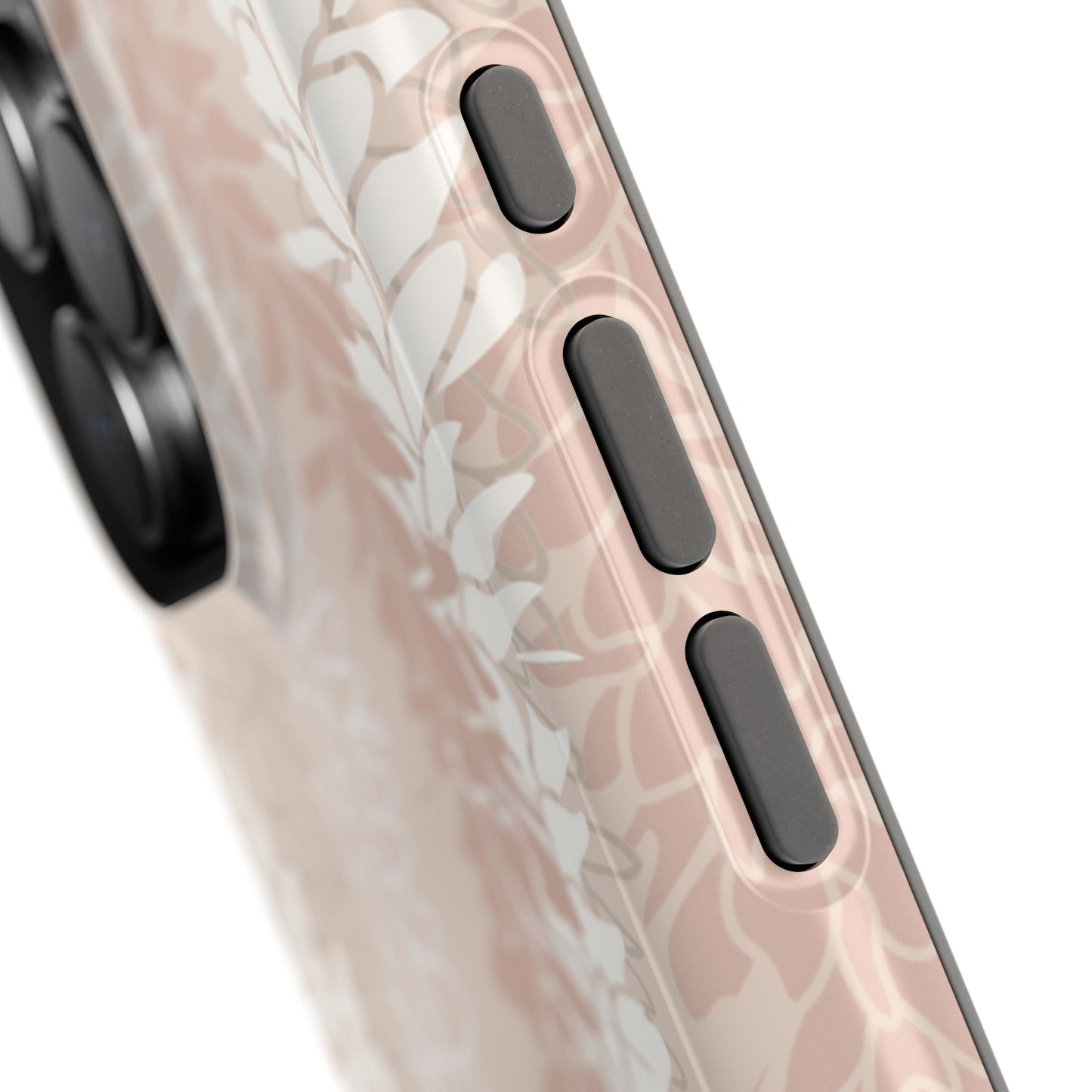 White Ginger Lei Kisses in Peach, MAGSAFE