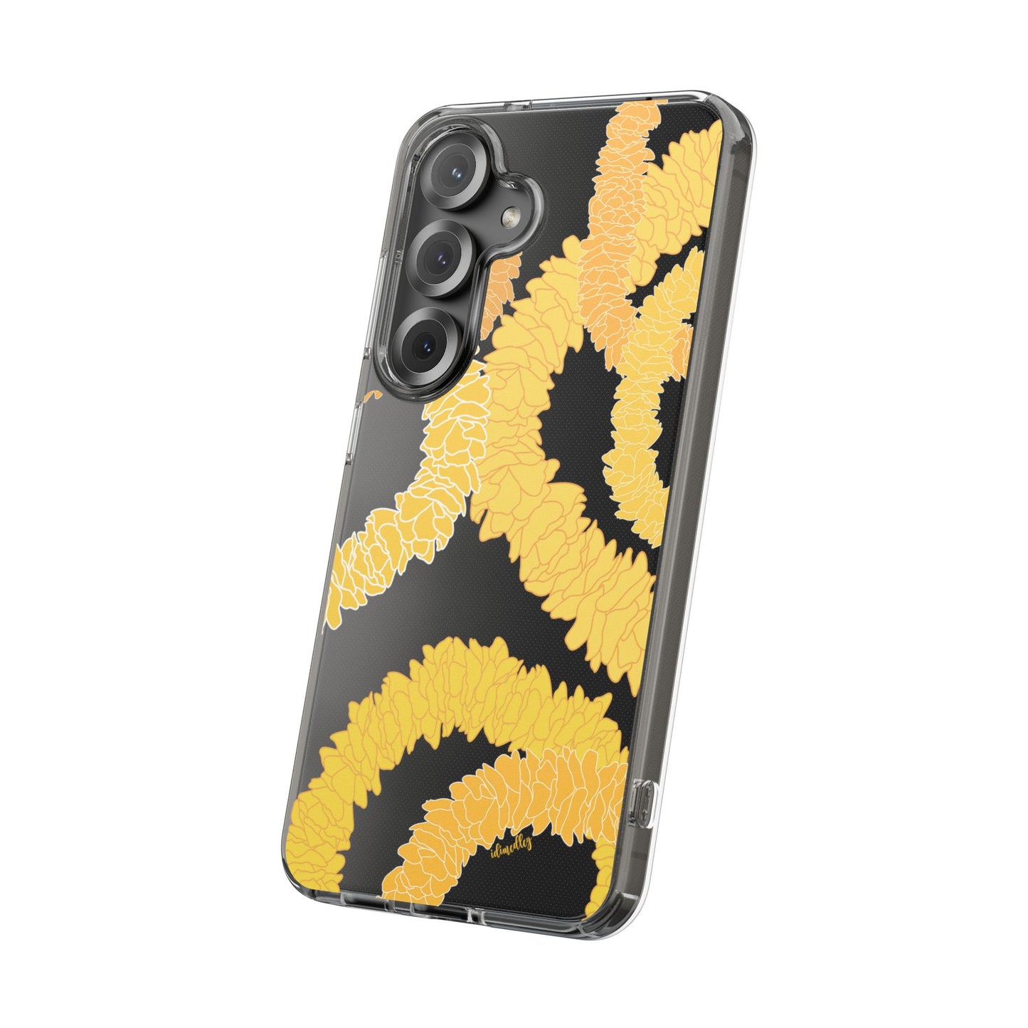 Ilima Flower Lei CLEAR Case
