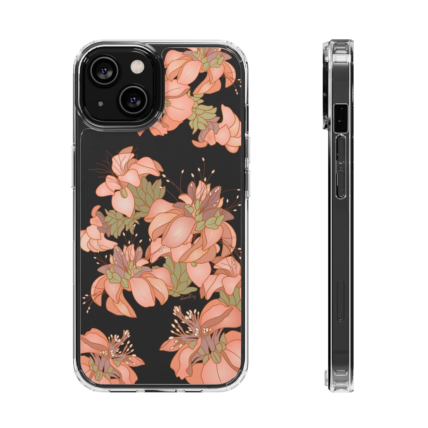 Wili Wili Flowers CLEAR Case