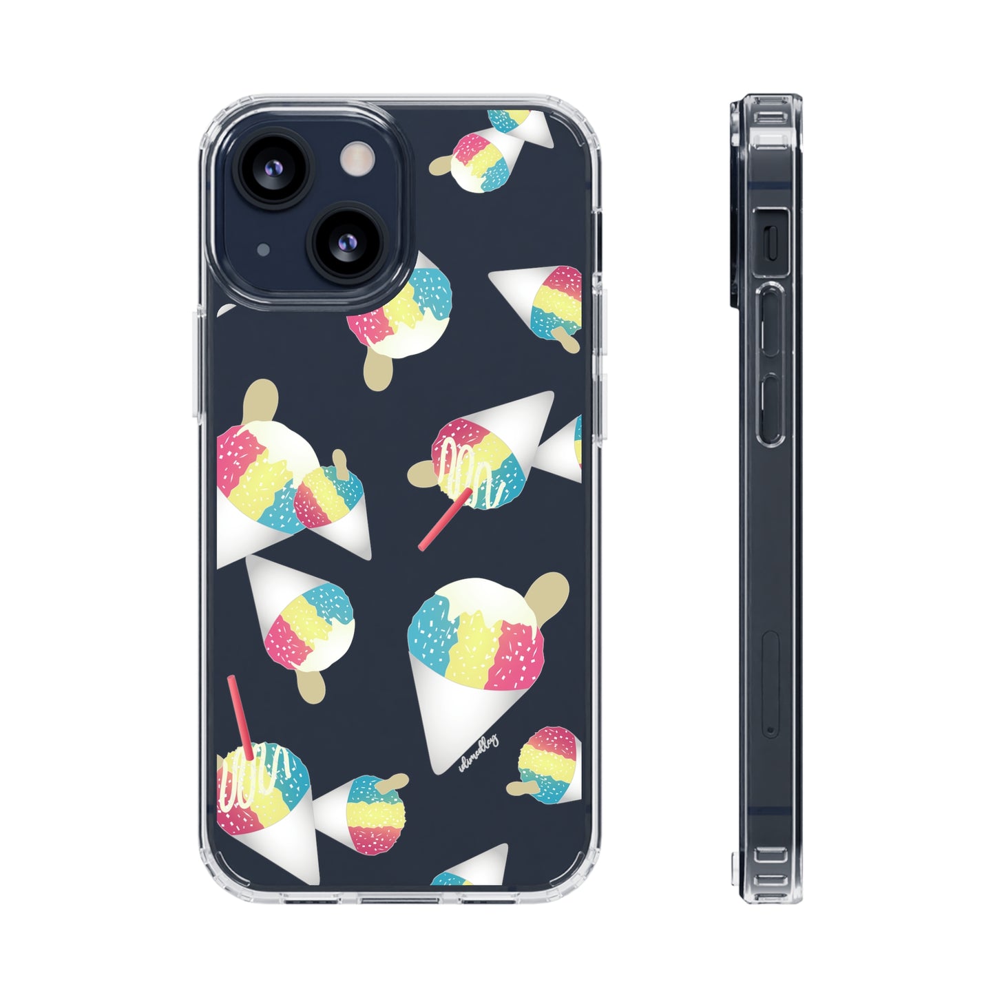 Rainbow Shave Ice CLEAR Case