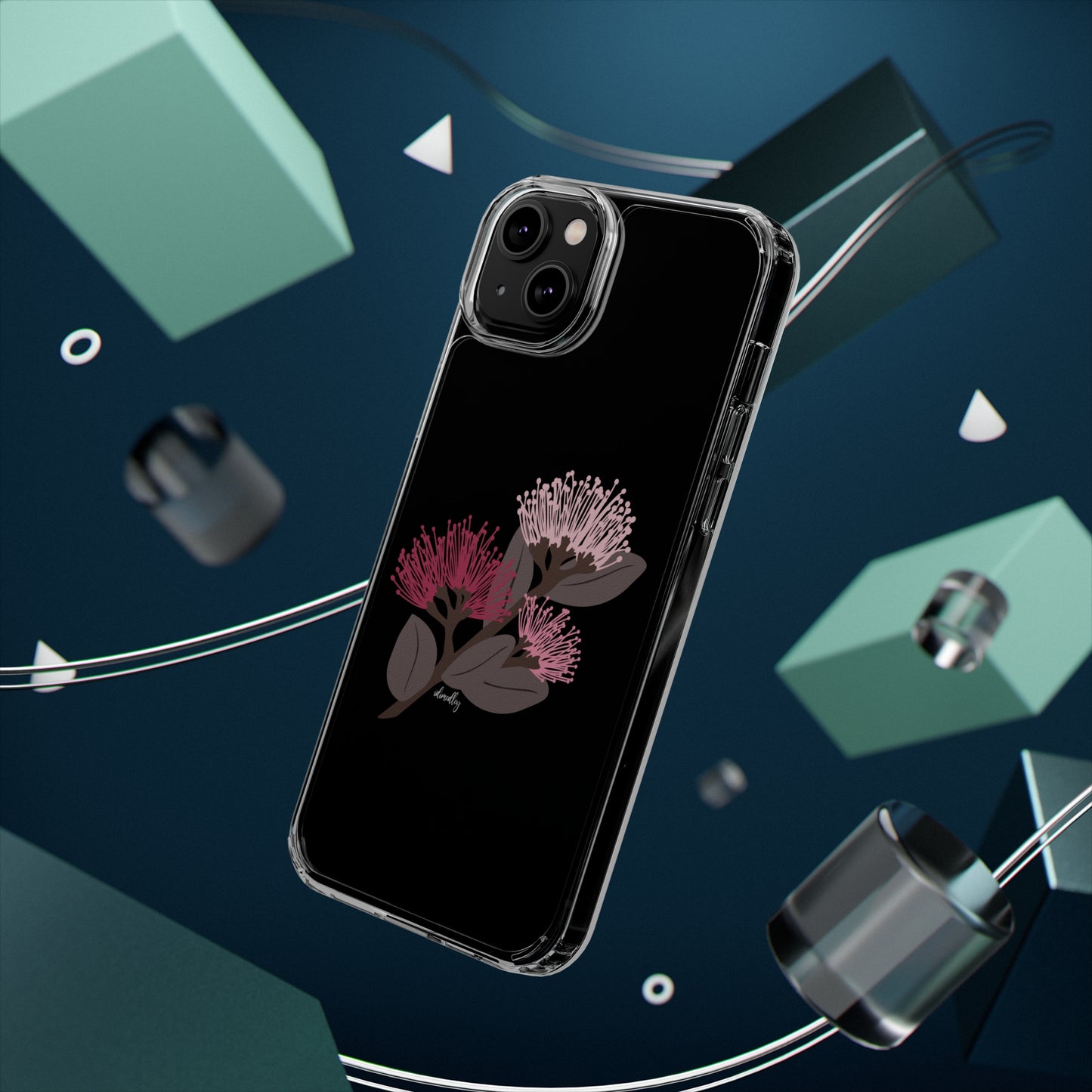Ohia Blossoms on Branch CLEAR Case