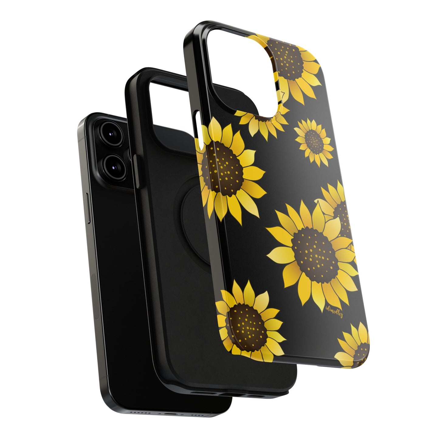 Sunflowers (Black)