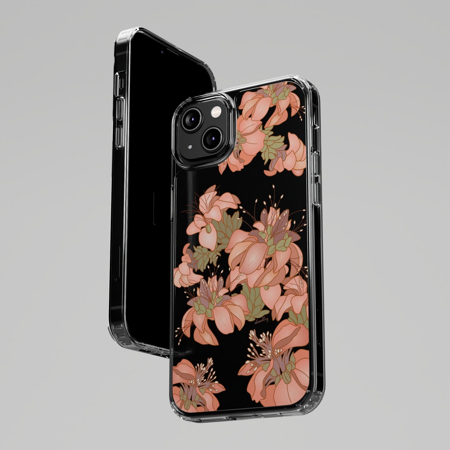 Wili Wili Flowers CLEAR Case