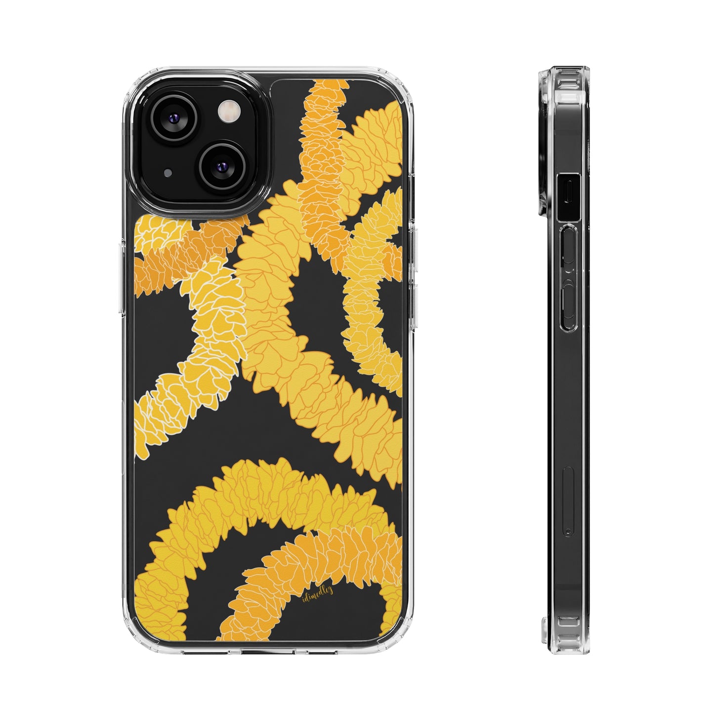 Ilima Flower Lei CLEAR Case