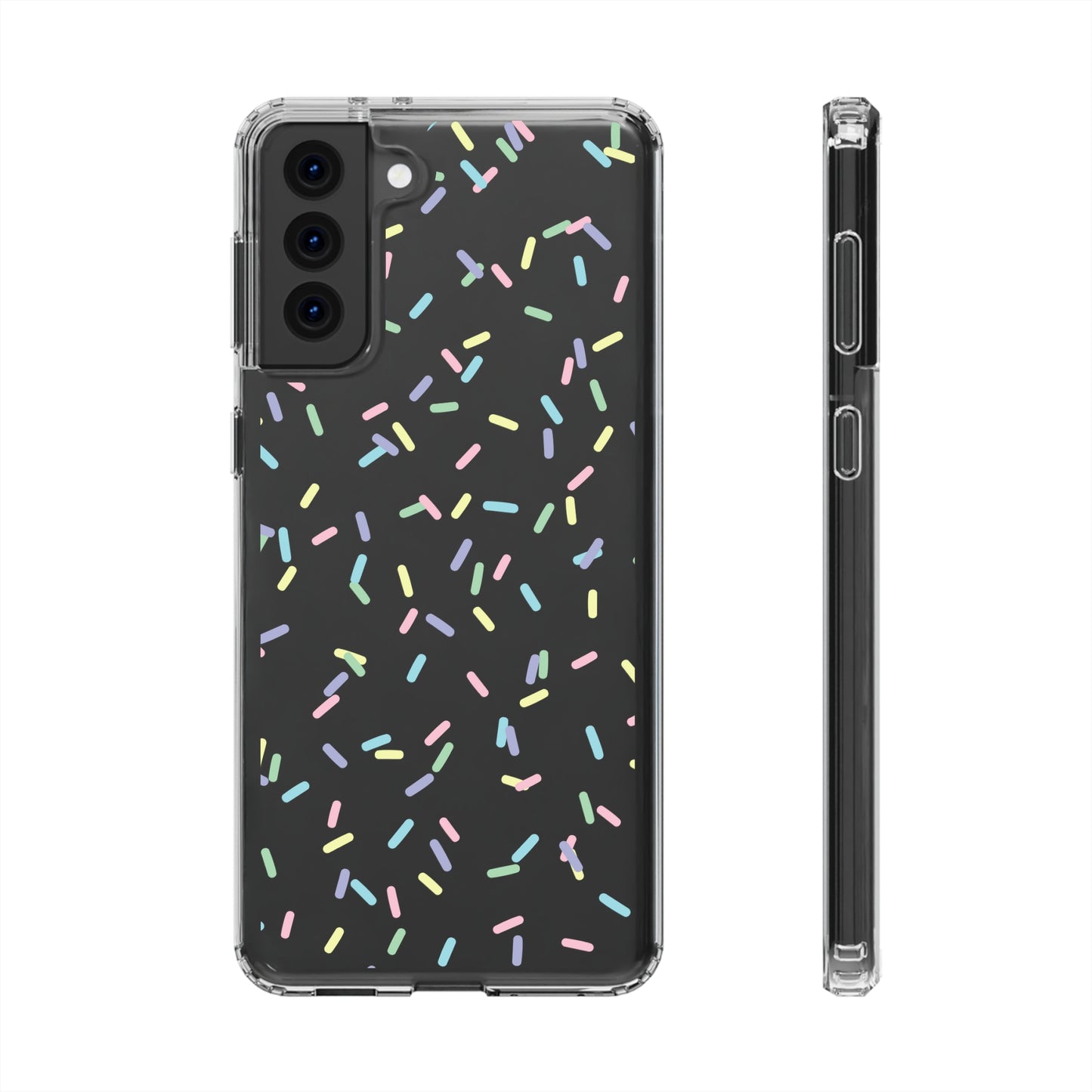 Rainbow Sprinkles CLEAR Case