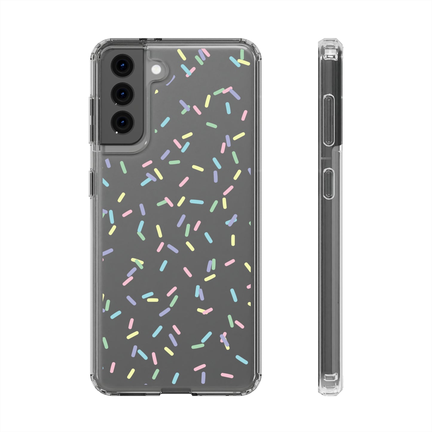 Rainbow Sprinkles CLEAR Case