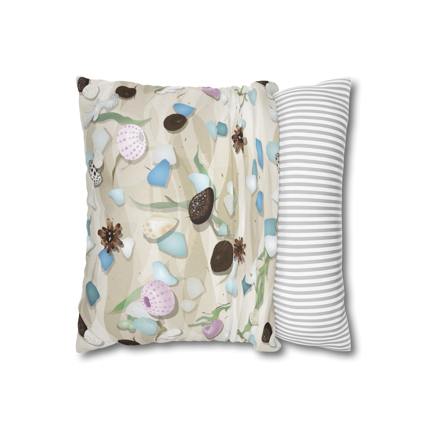 Throw Pillow Covers- Hawaiian Sandy Shores