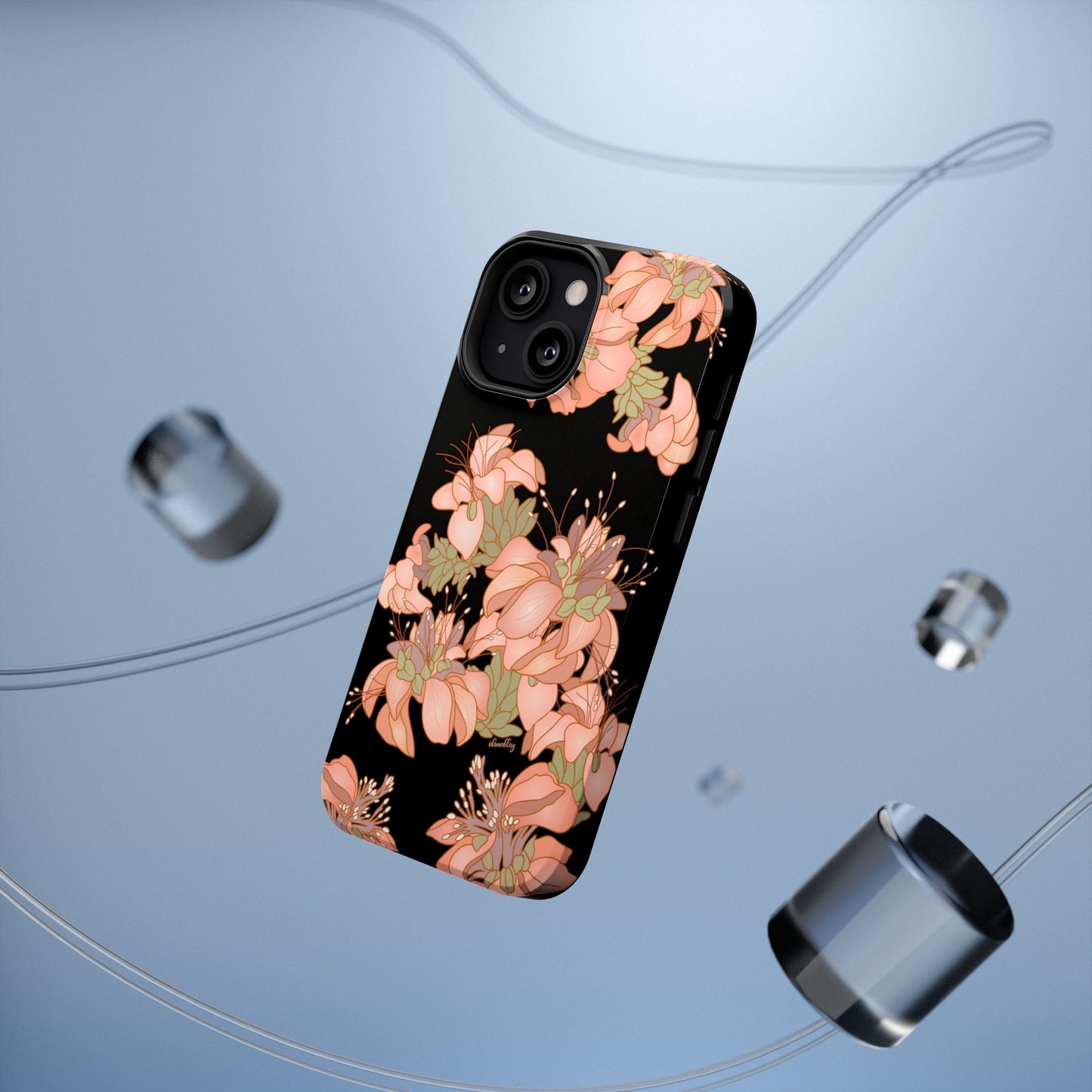 Wili Wili Flowers (Black)