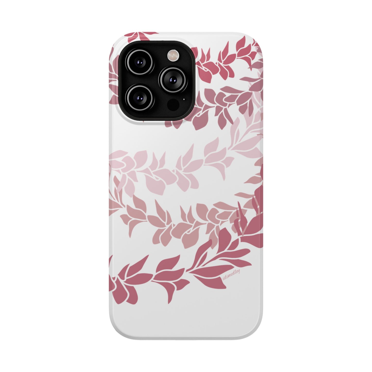 Plumeria Leis in Color Me Pinks (White)