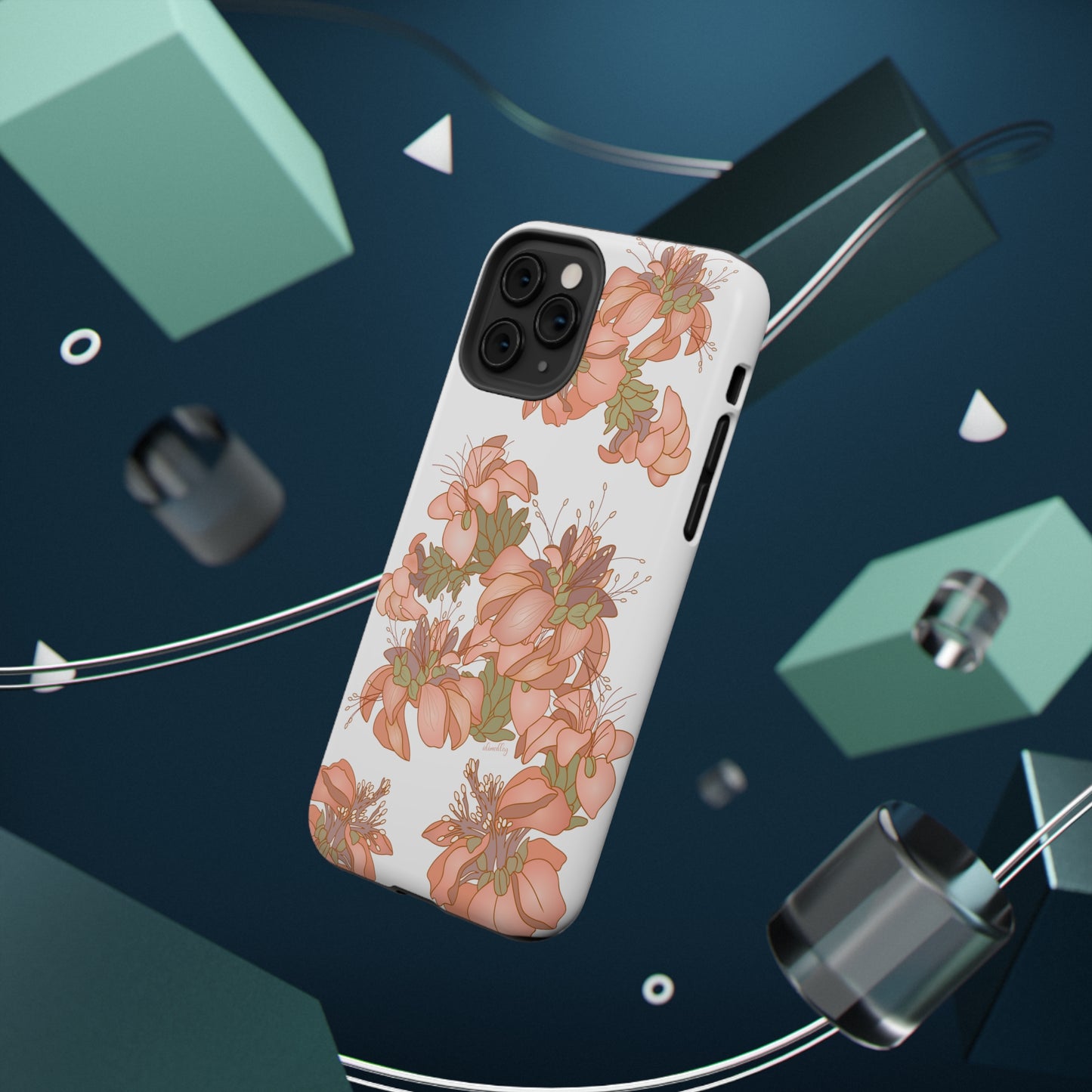 Wili Wili Flowers (White)