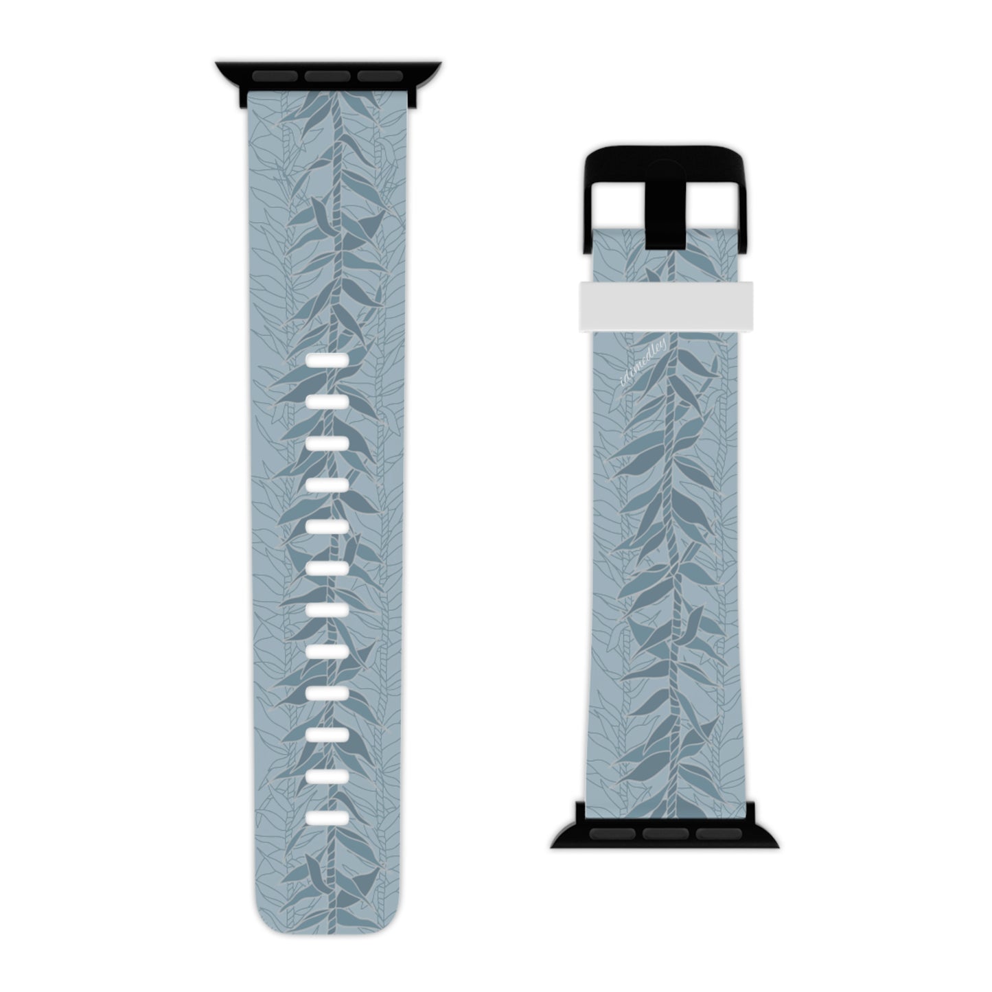 Watch Band for Apple Watch- Ti Leaf Lucky Leis (Steel Blue)