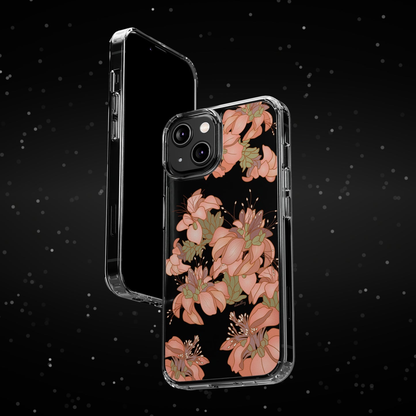 Wili Wili Flowers CLEAR Case