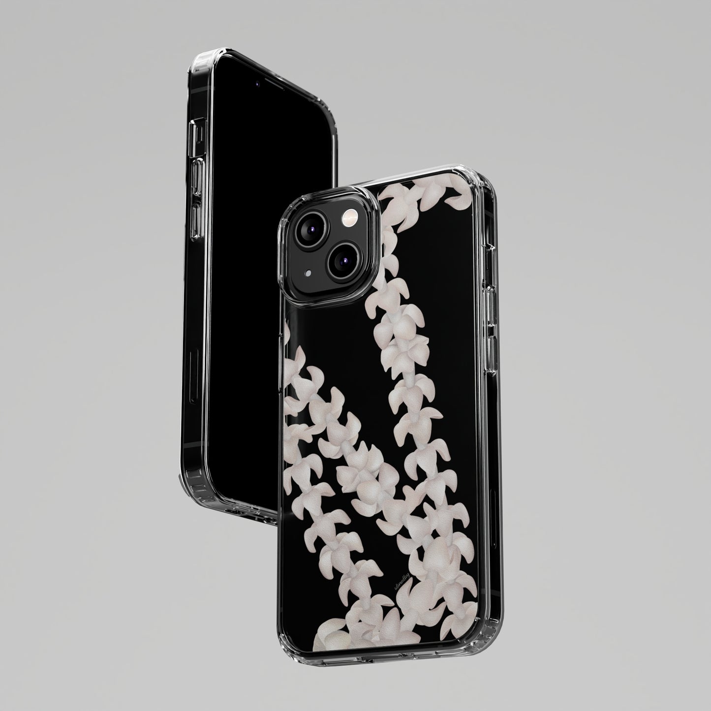 Puakenikeni Lei (Blush Pink) CLEAR Case