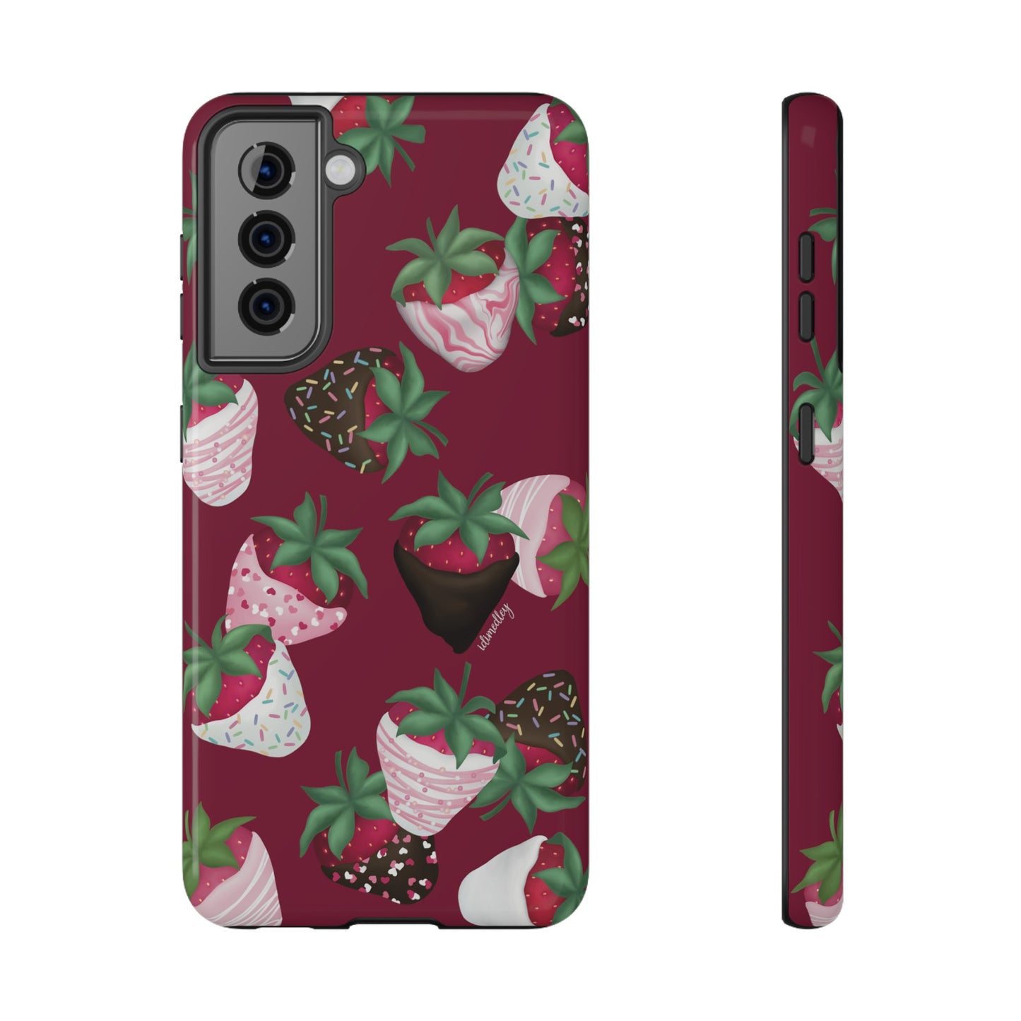 Strawberry Dipped Confections (Red)