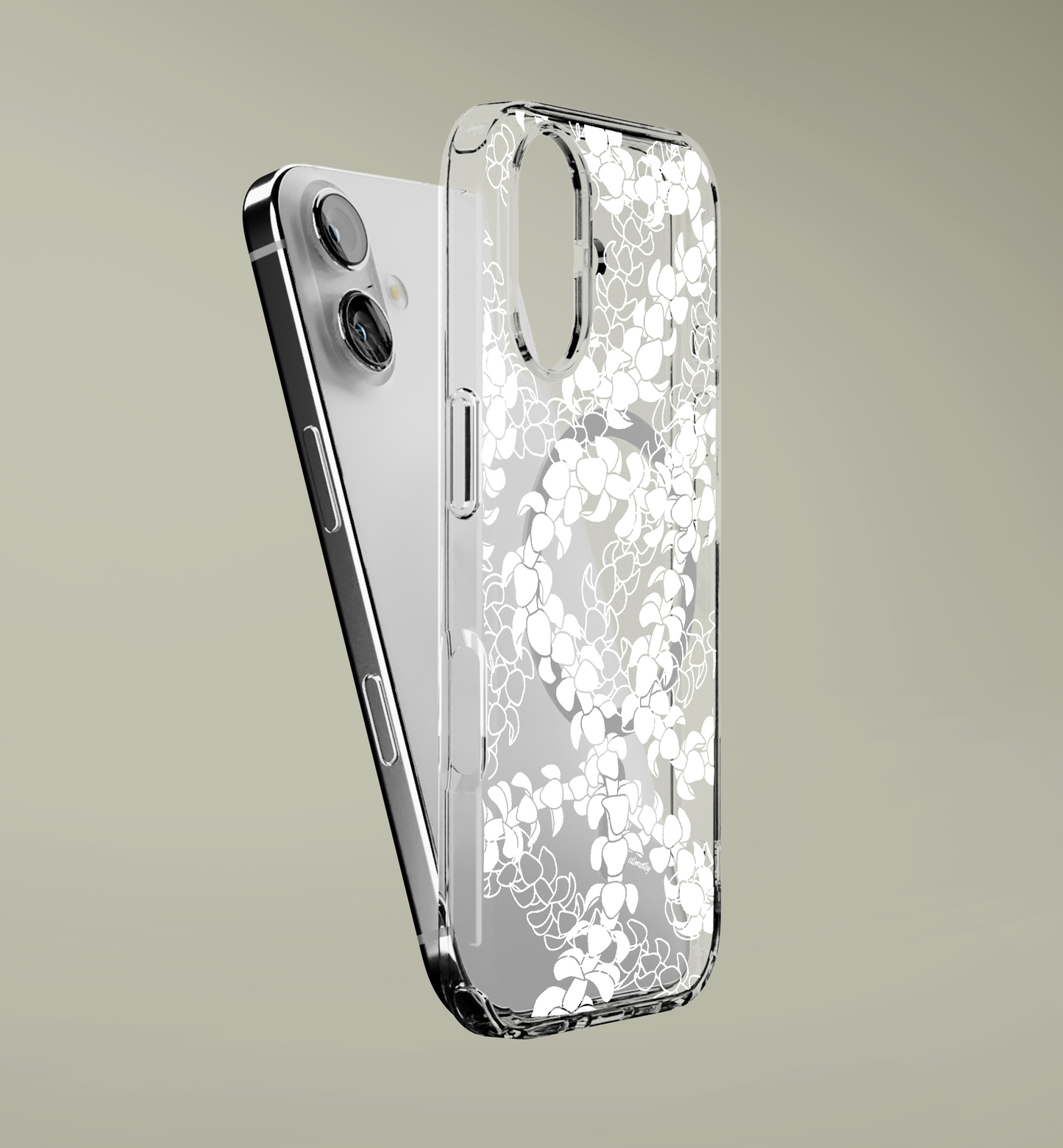 Puakenikeni Lei CLEAR MagSafe