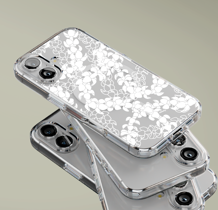 Puakenikeni Lei CLEAR MagSafe