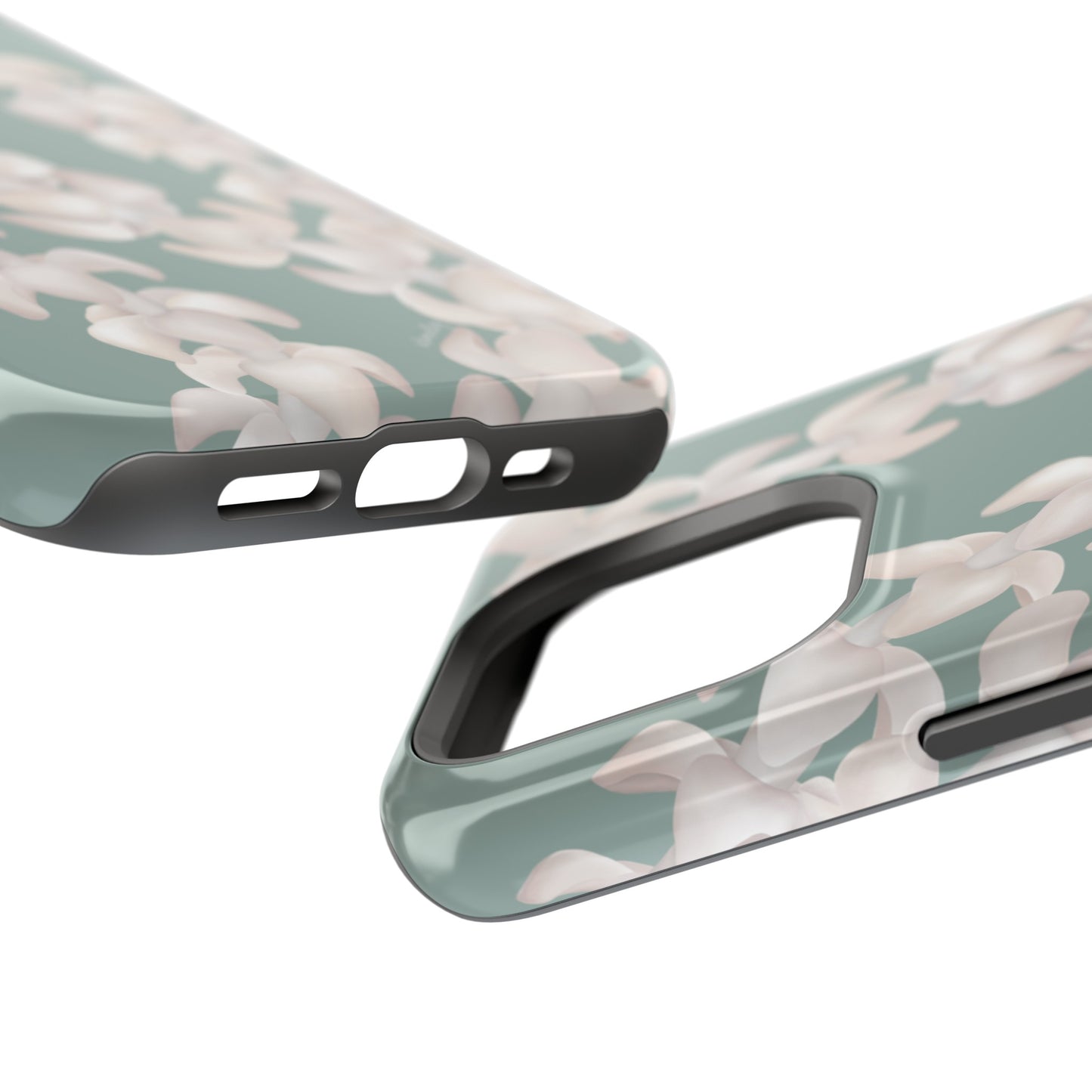 Puakenikeni Lei Blushing (Light Green)