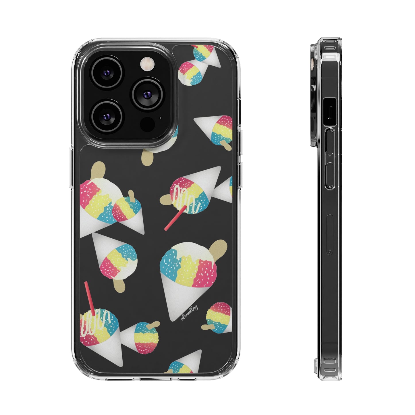 Rainbow Shave Ice CLEAR Case