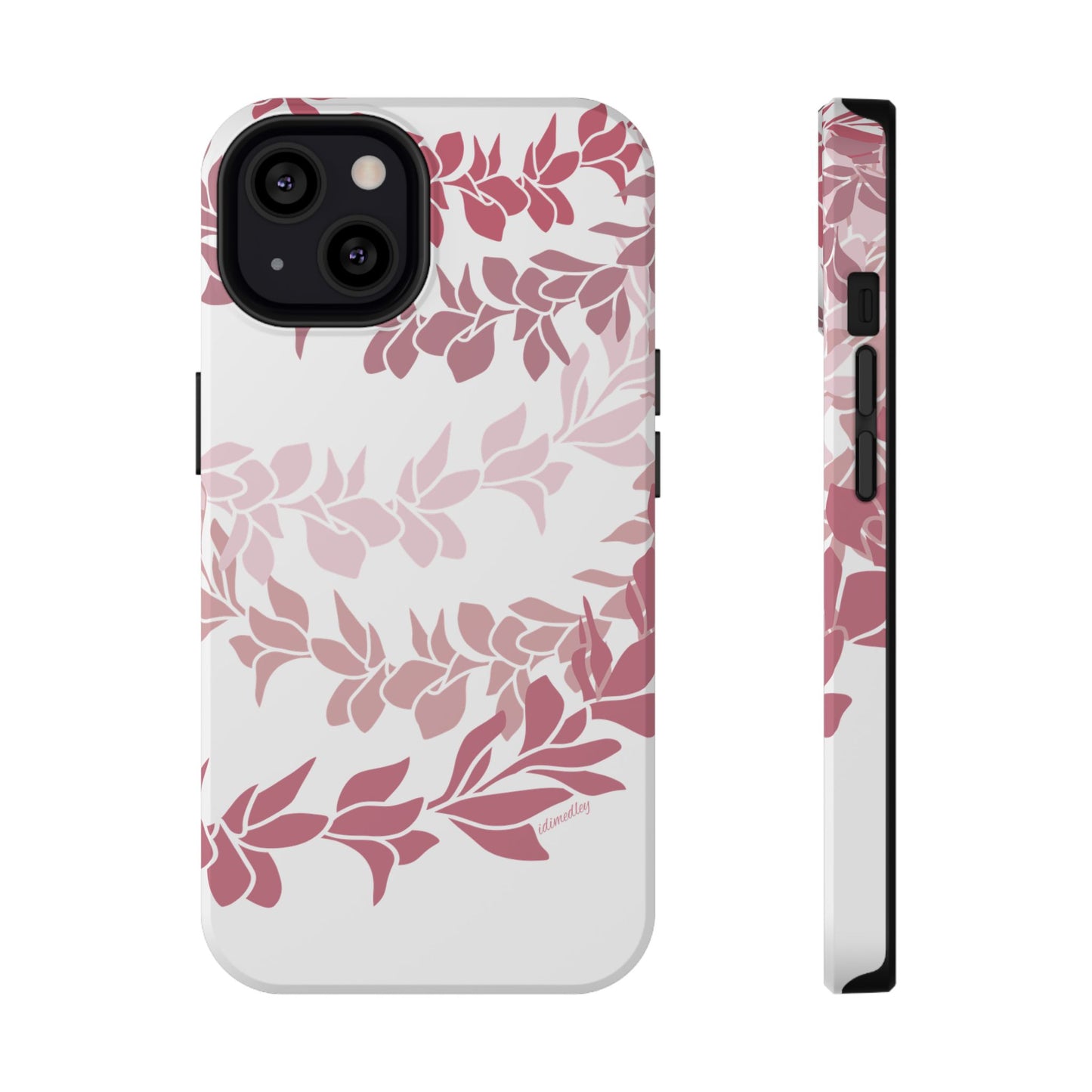 Plumeria Leis in Color Me Pinks (White)