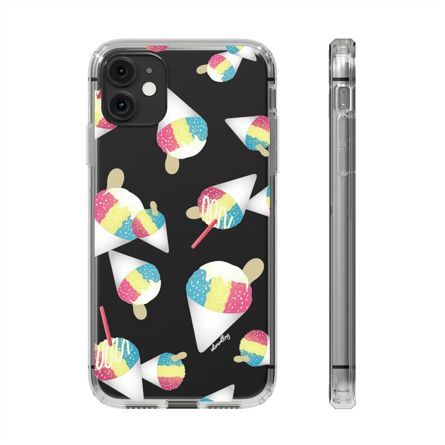 Rainbow Shave Ice CLEAR Case
