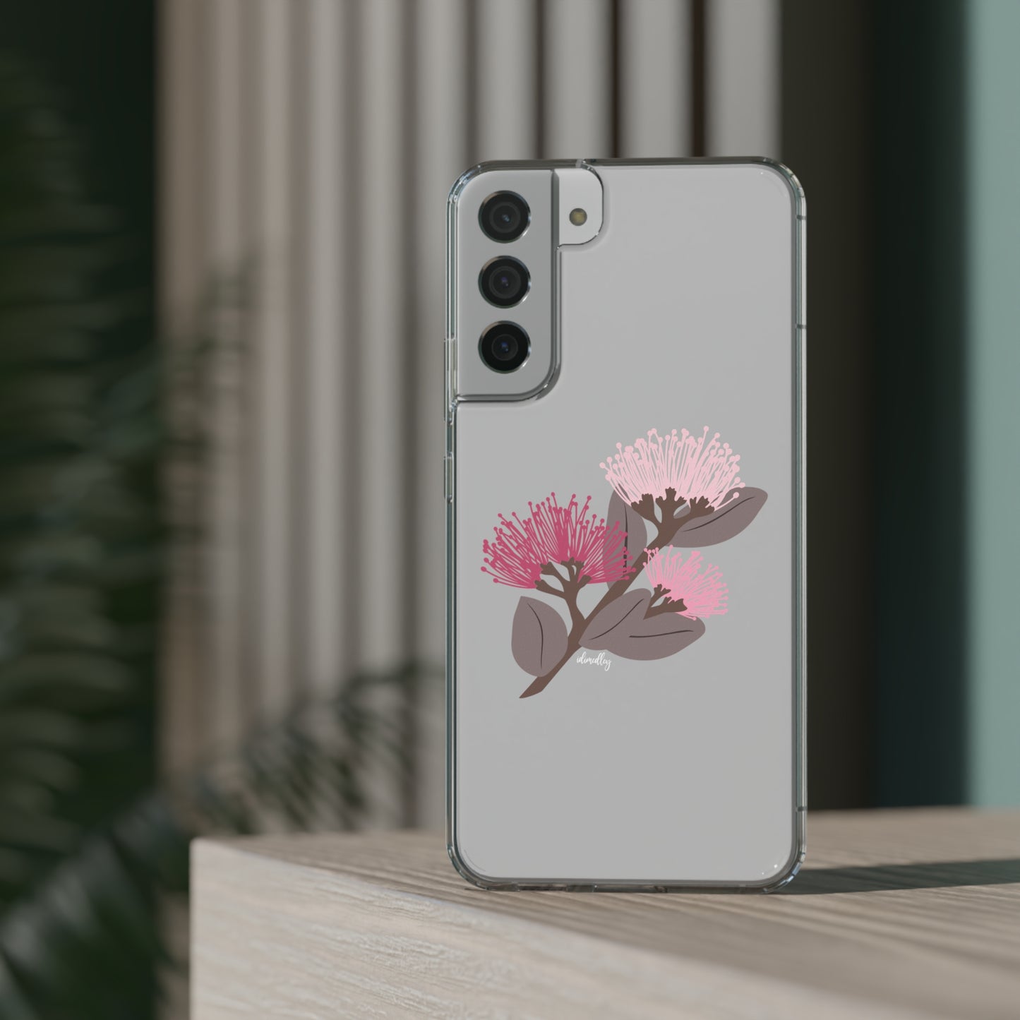 Ohia Blossoms on Branch CLEAR Case
