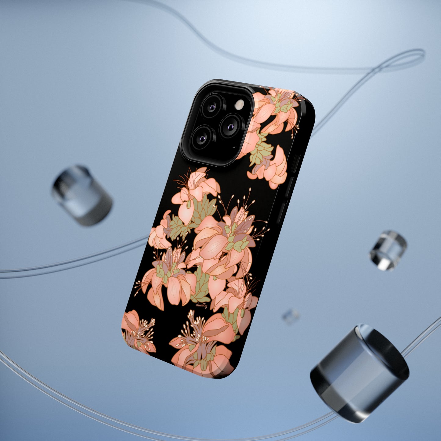 Wili Wili Flowers (Black)