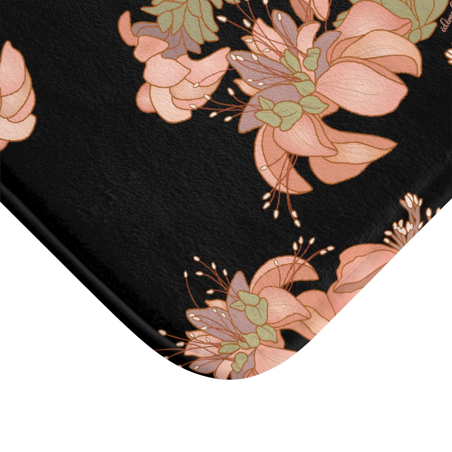 Bath Mat- Wili Wili (Black)