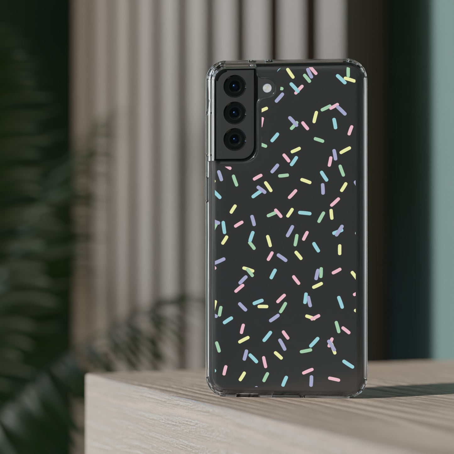 Rainbow Sprinkles CLEAR Case