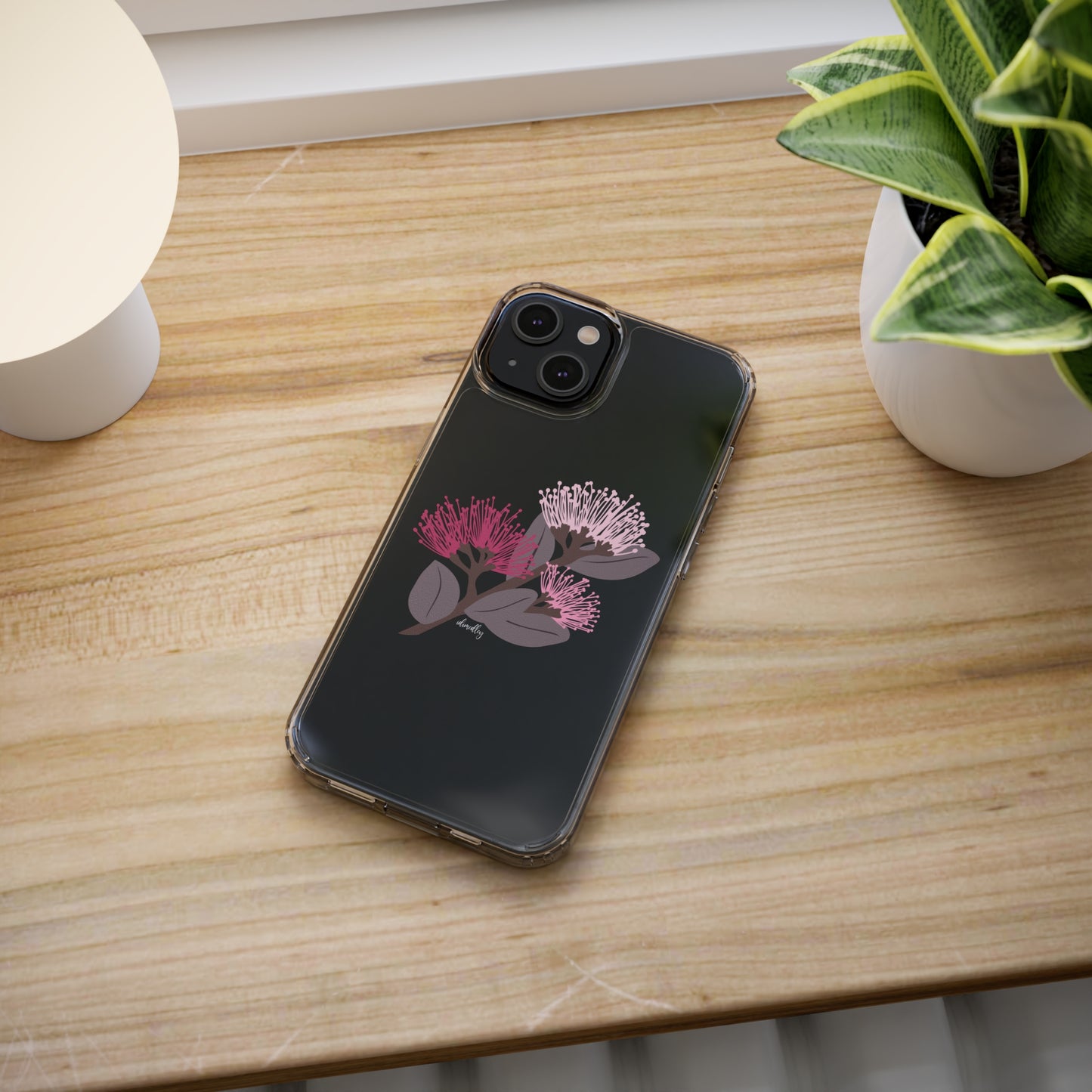 Ohia Blossoms on Branch CLEAR Case
