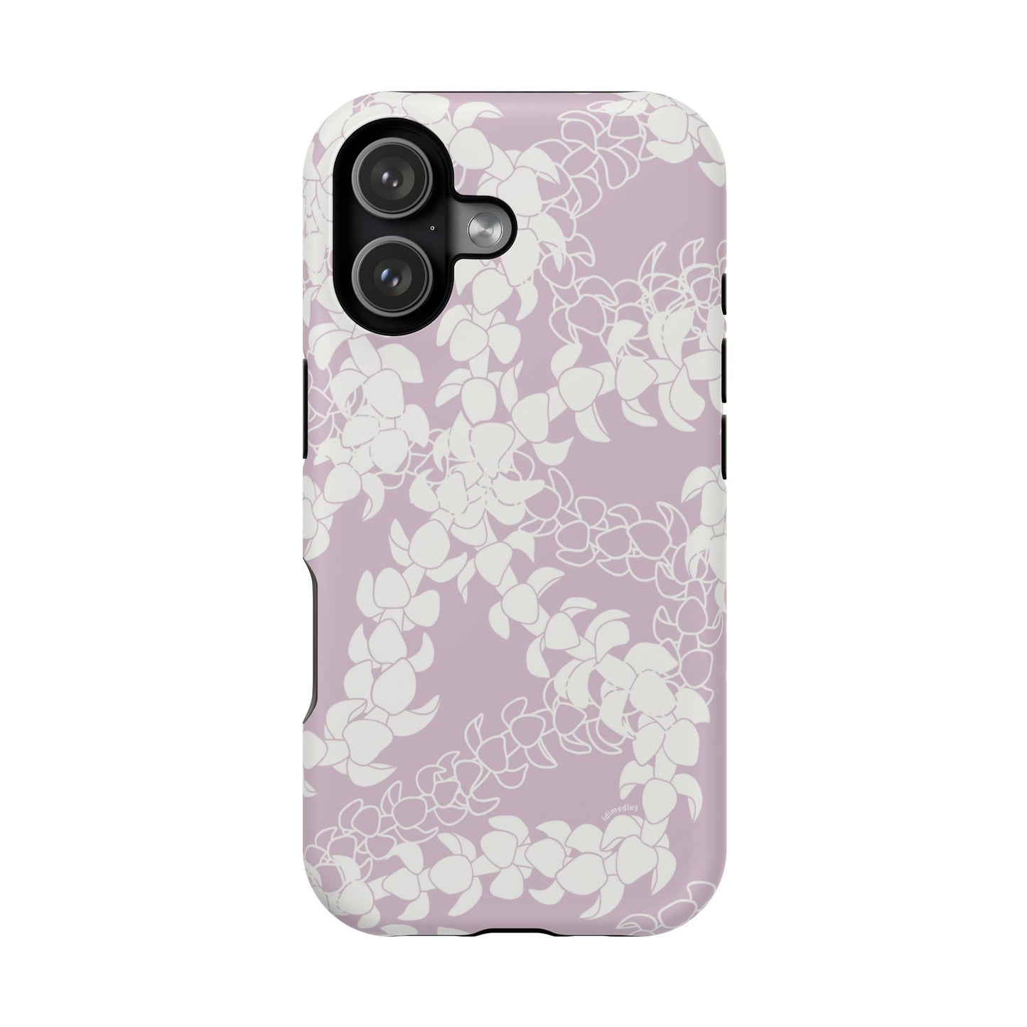 Puakenikeni Curvilinear Lei (Pinky Periwinkle), MAGSAFE
