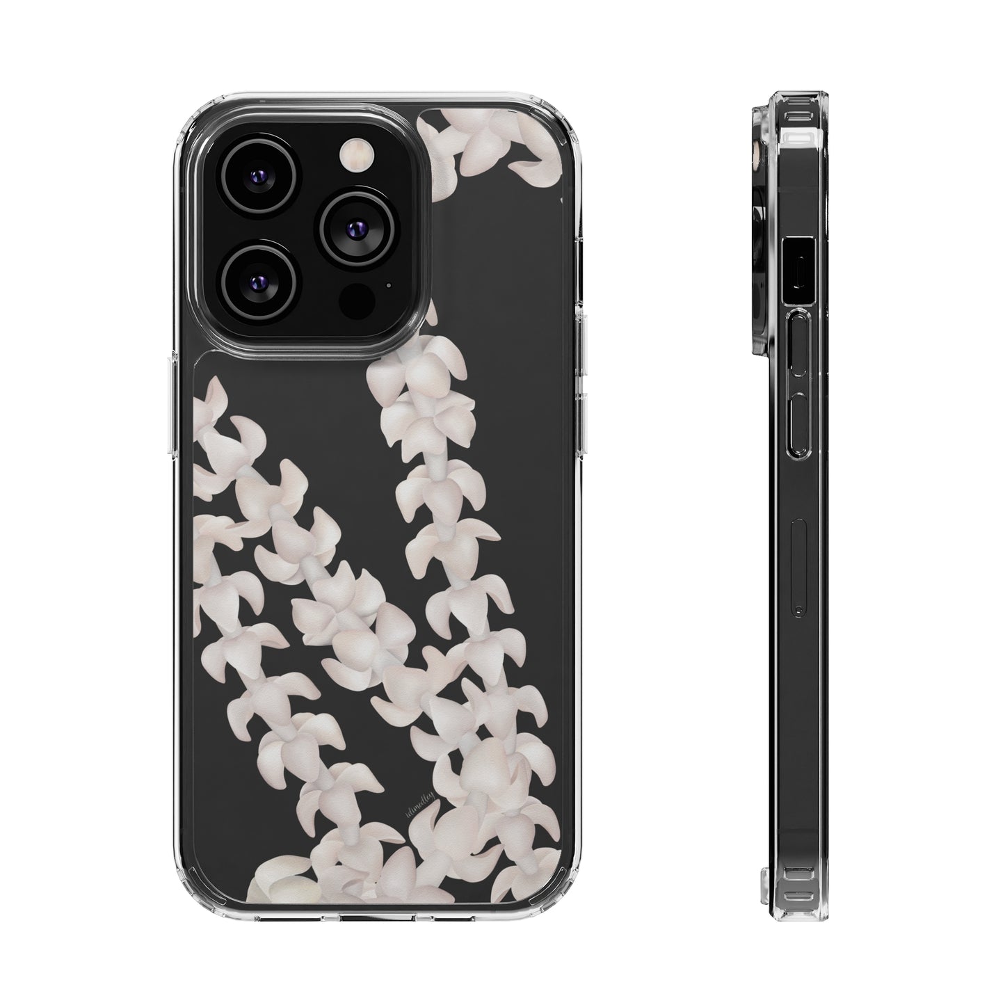 Puakenikeni Lei (Blush Pink) CLEAR Case