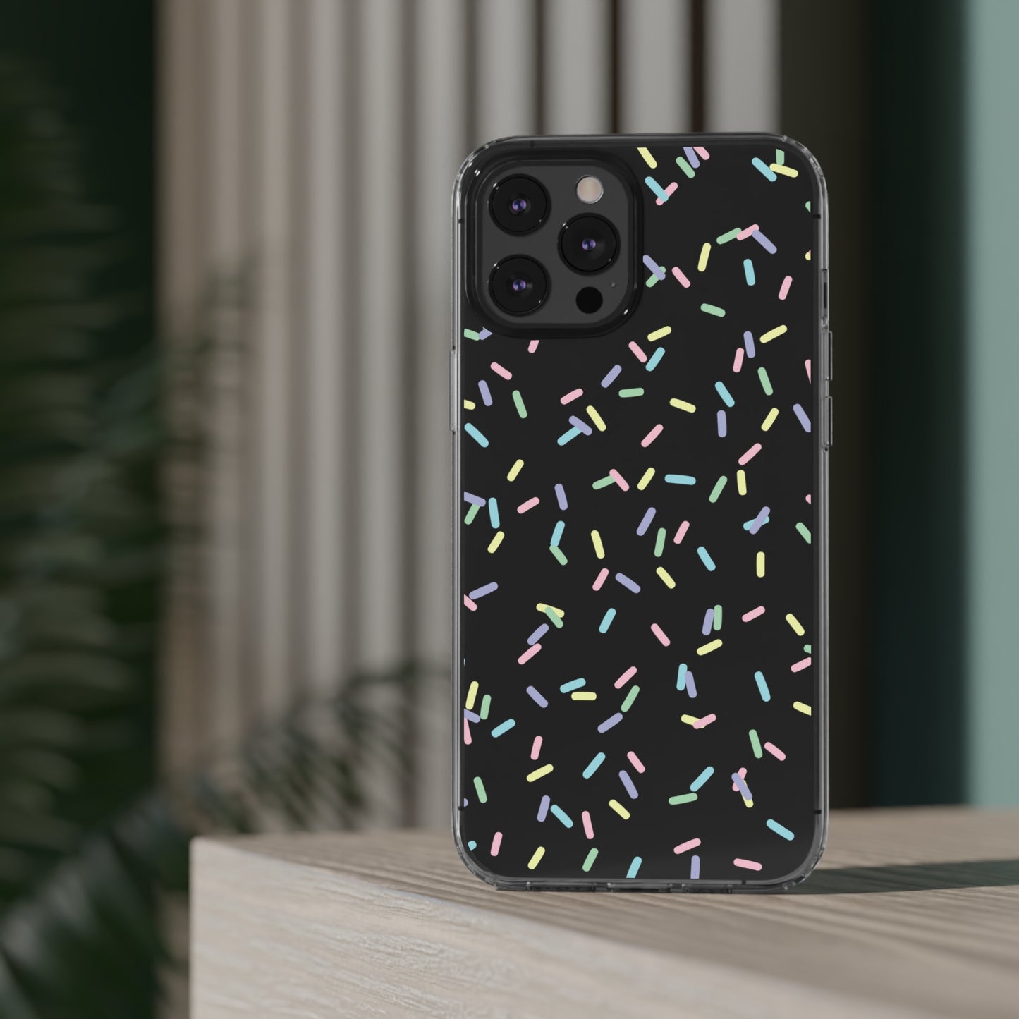 Rainbow Sprinkles CLEAR Case