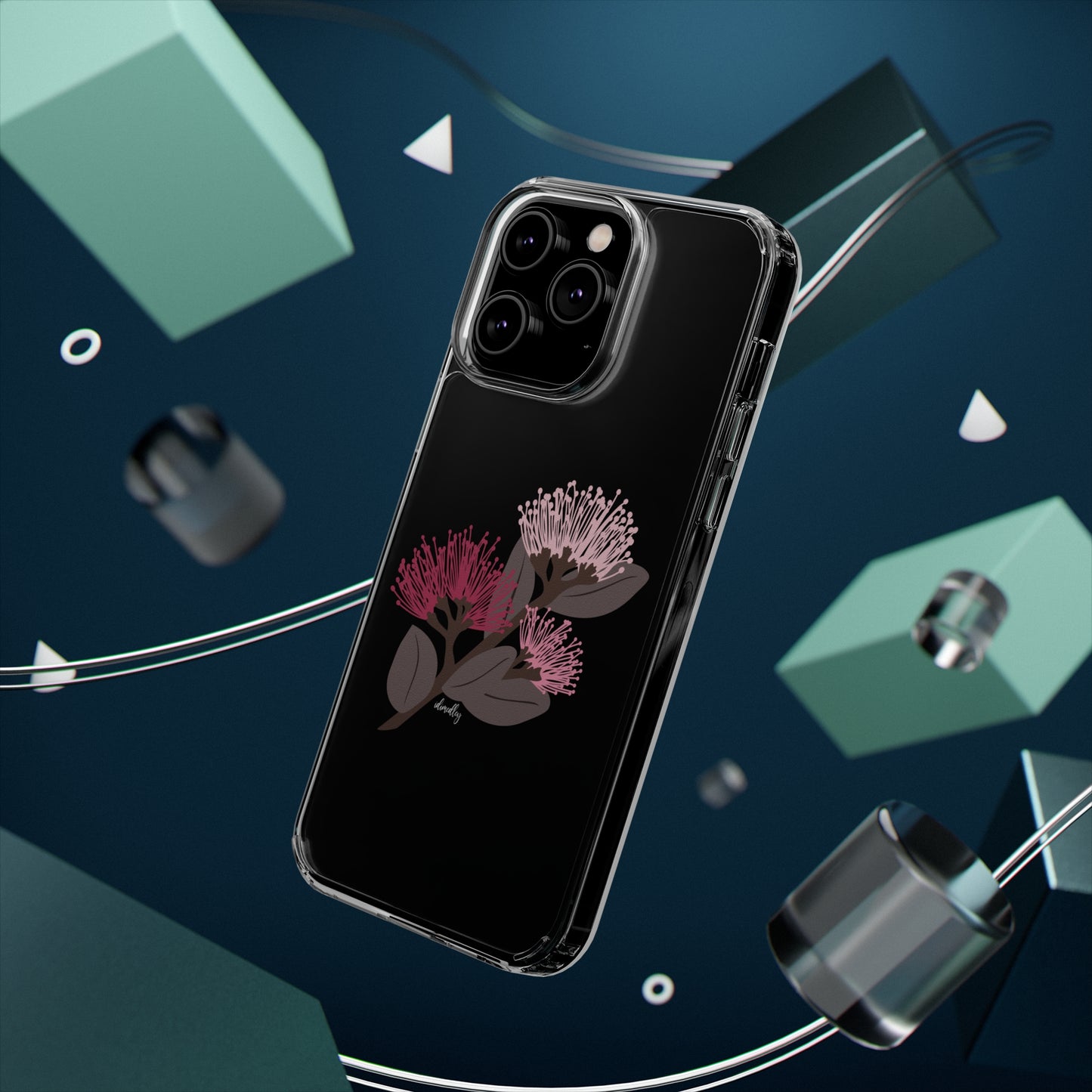 Ohia Blossoms on Branch CLEAR Case