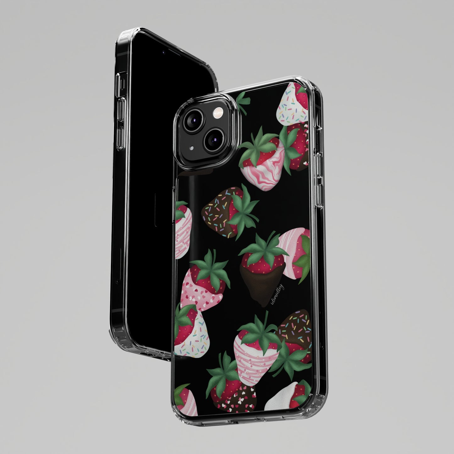 Chocolate Dipped Strawberries CLEAR Case