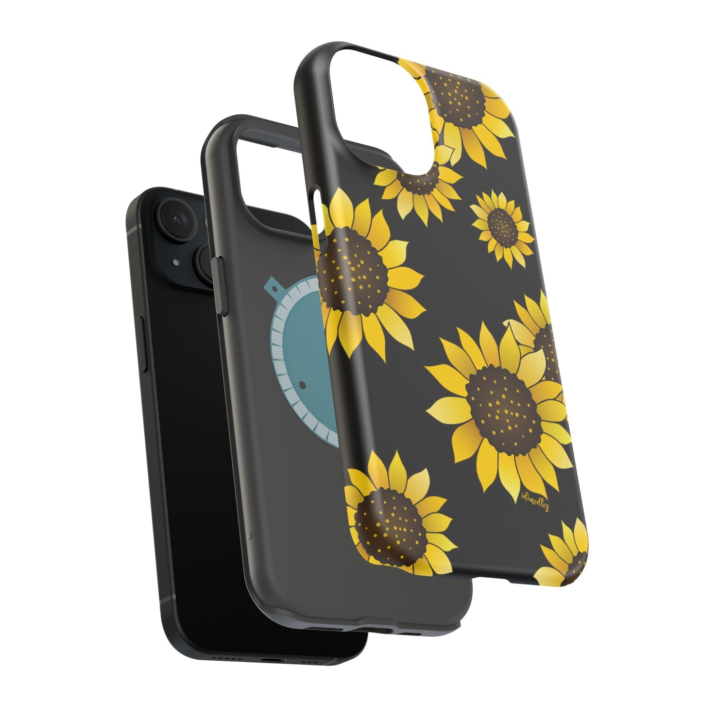 Sunflowers (Black)