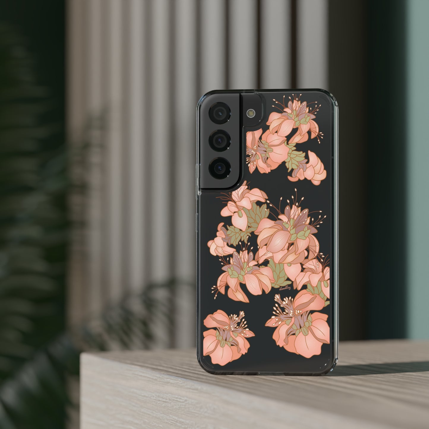 Wili Wili Flowers CLEAR Case