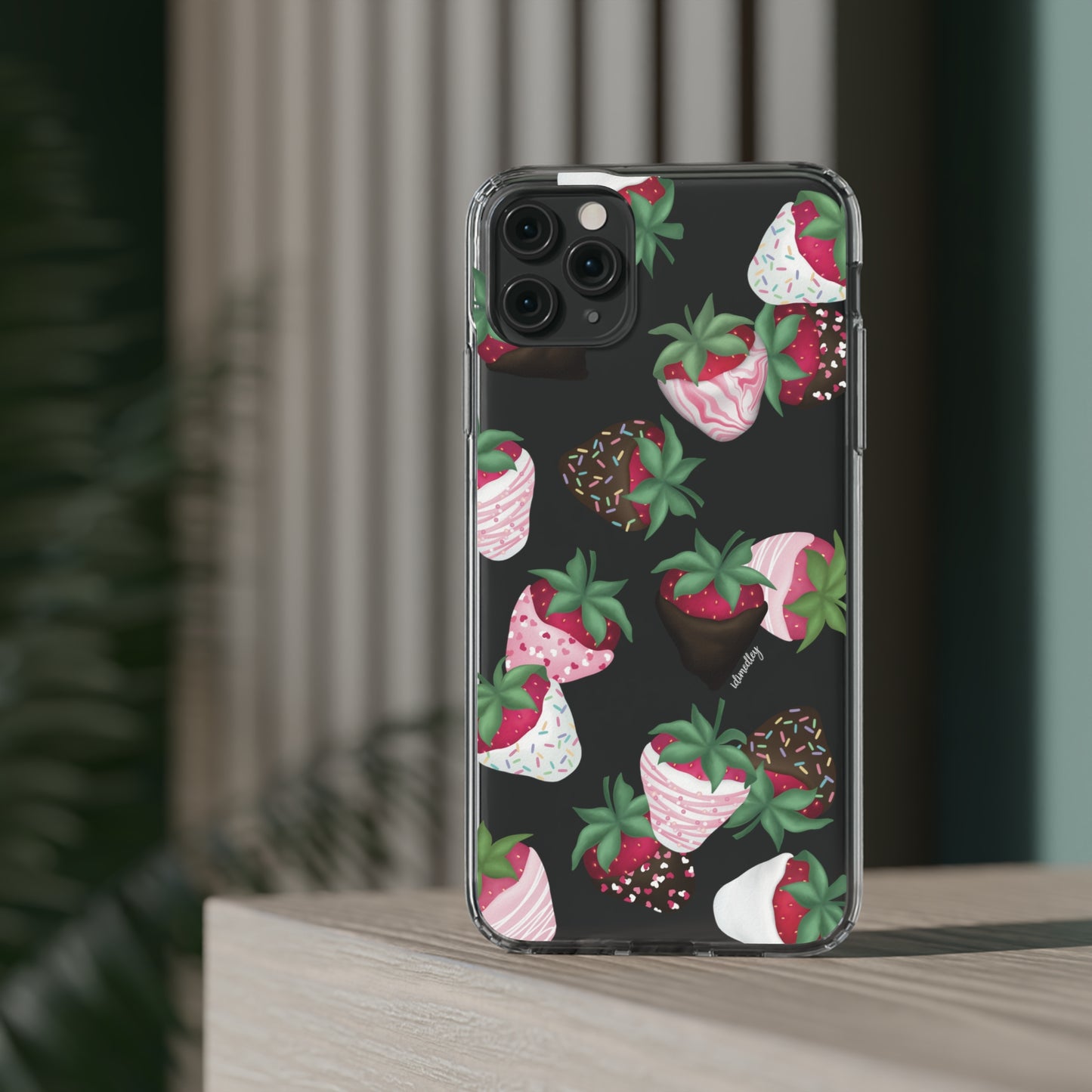 Chocolate Dipped Strawberries CLEAR Case