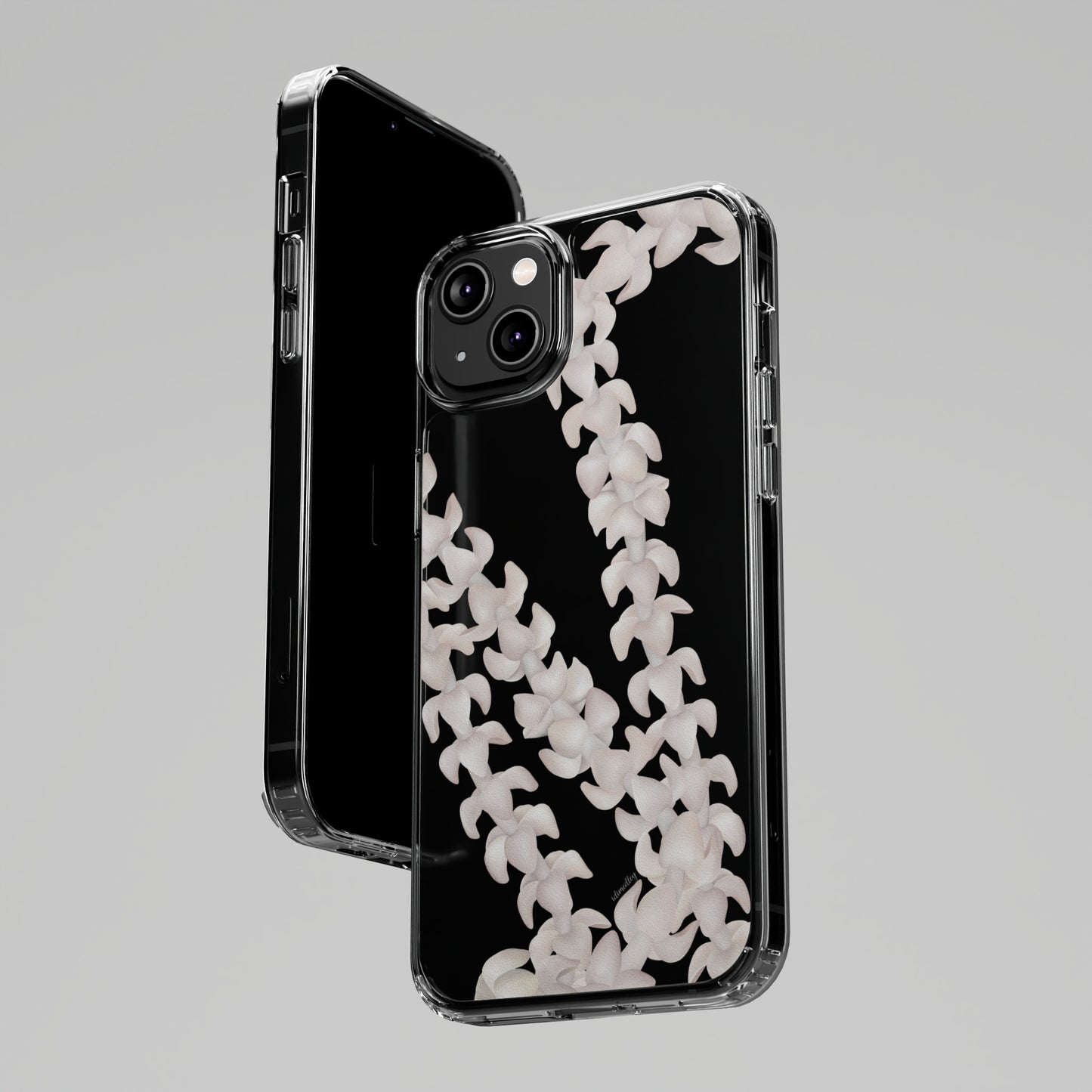 Puakenikeni Lei (Blush Pink) CLEAR Case